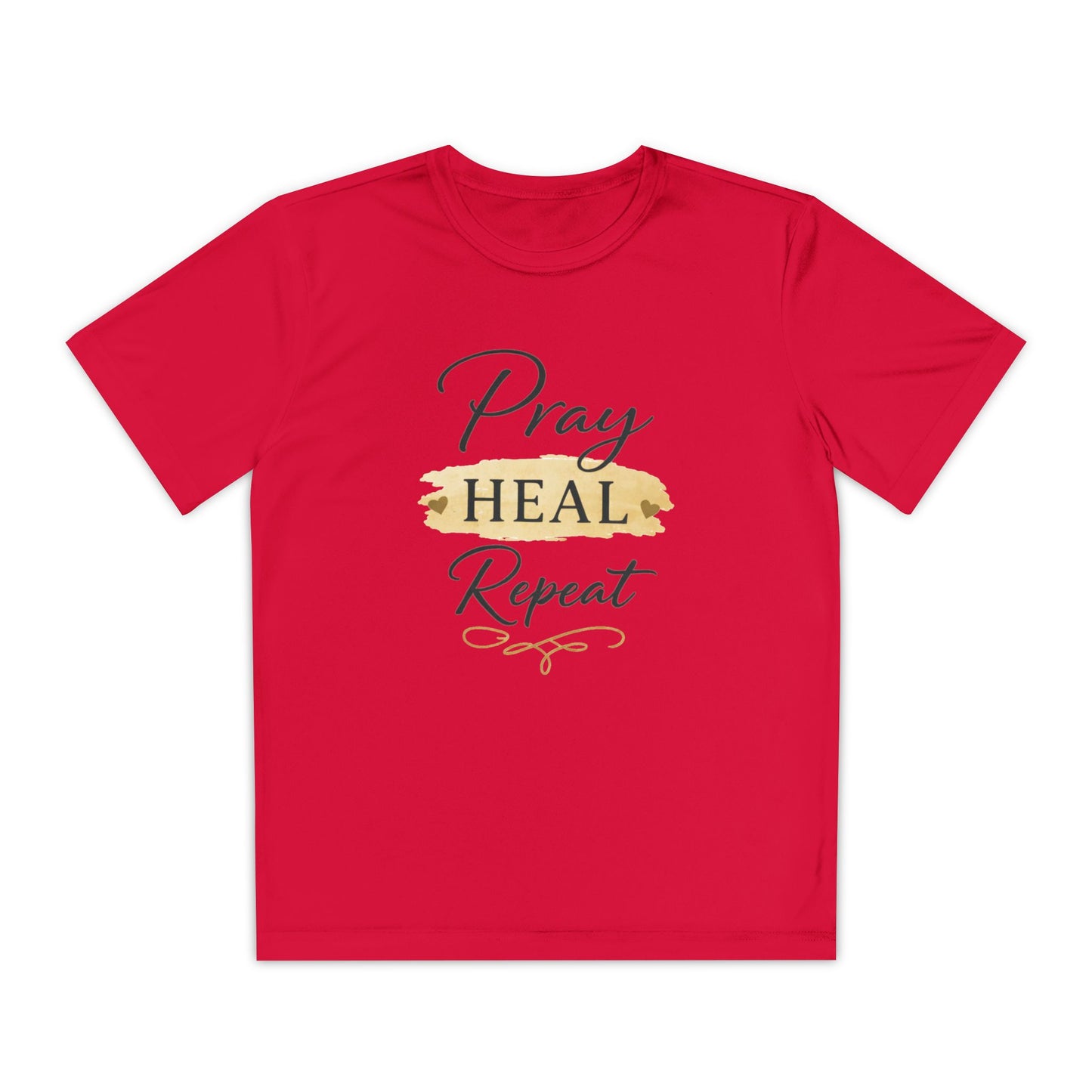 Beten Heilen Wiederholen T-Shirt für Jugendliche