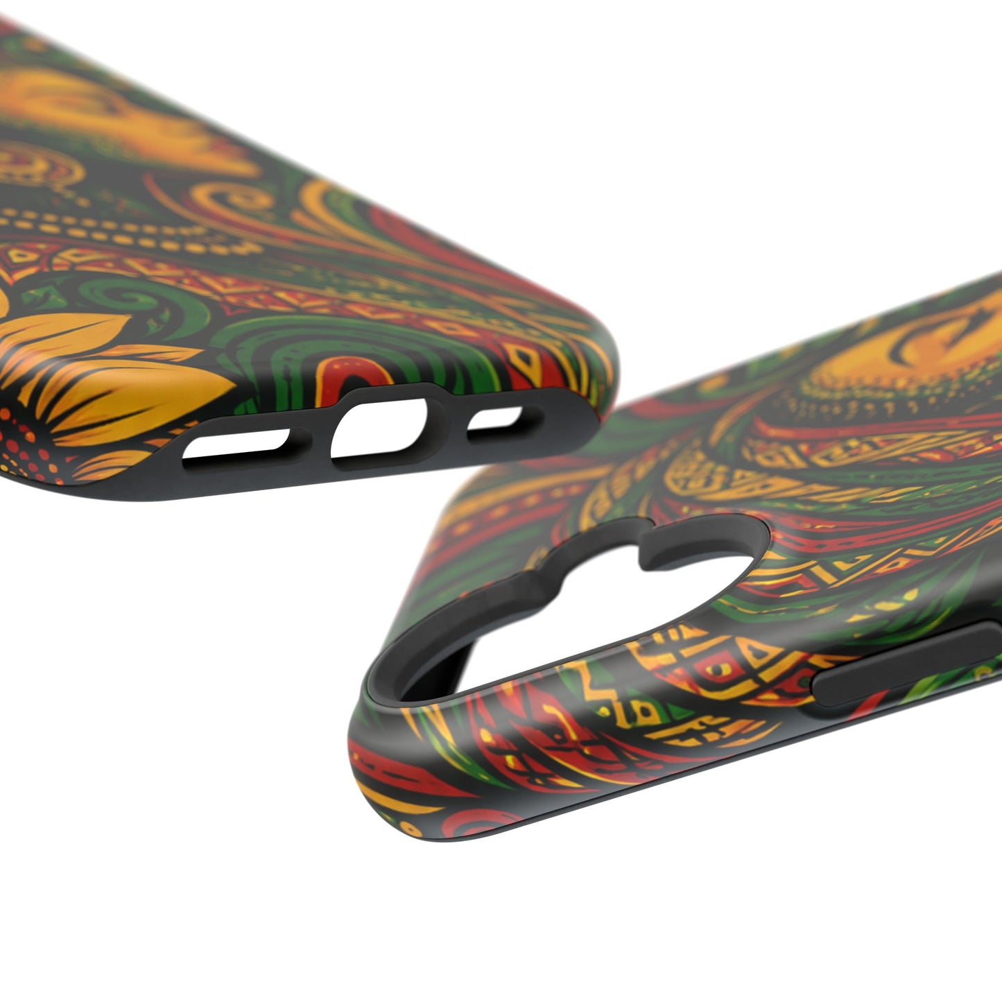 Afrocentric Rasta Woman Magnetic Impact-Resistant Phone Case