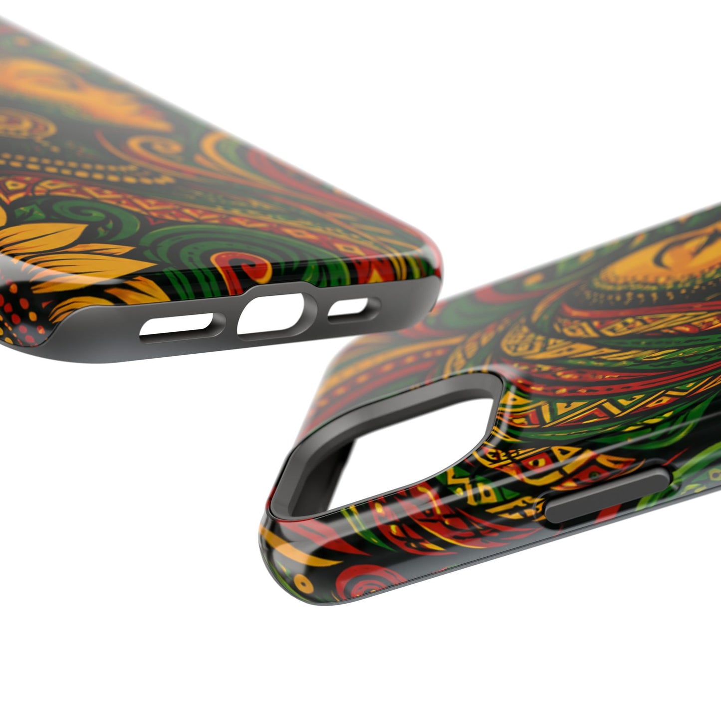 Afrocentric Rasta Woman Magnetic Impact-Resistant Phone Case