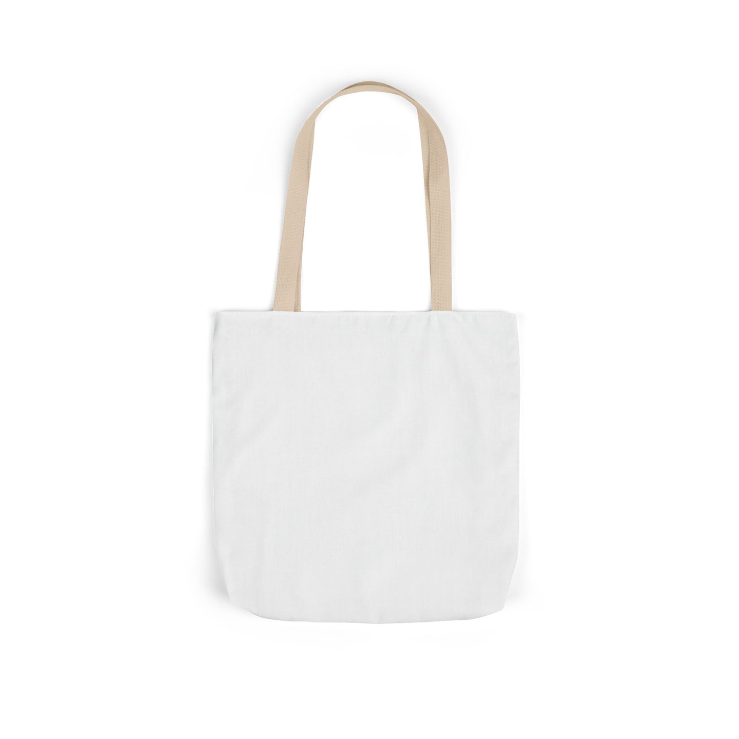 LESS TALK MORE ACTION Canvas Tote Bag — Motivational Everyday Shopper