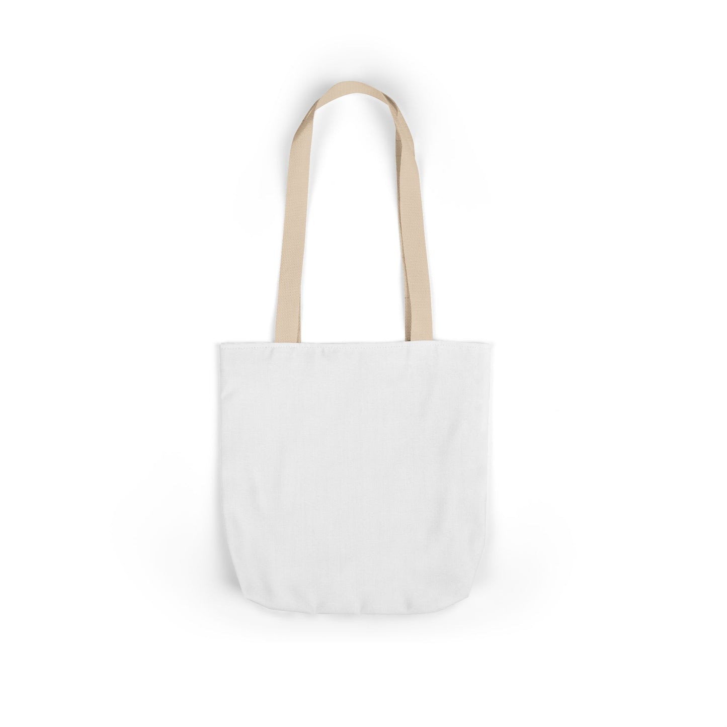 LESS TALK MORE ACTION Canvas Tote Bag — Motivational Everyday Shopper