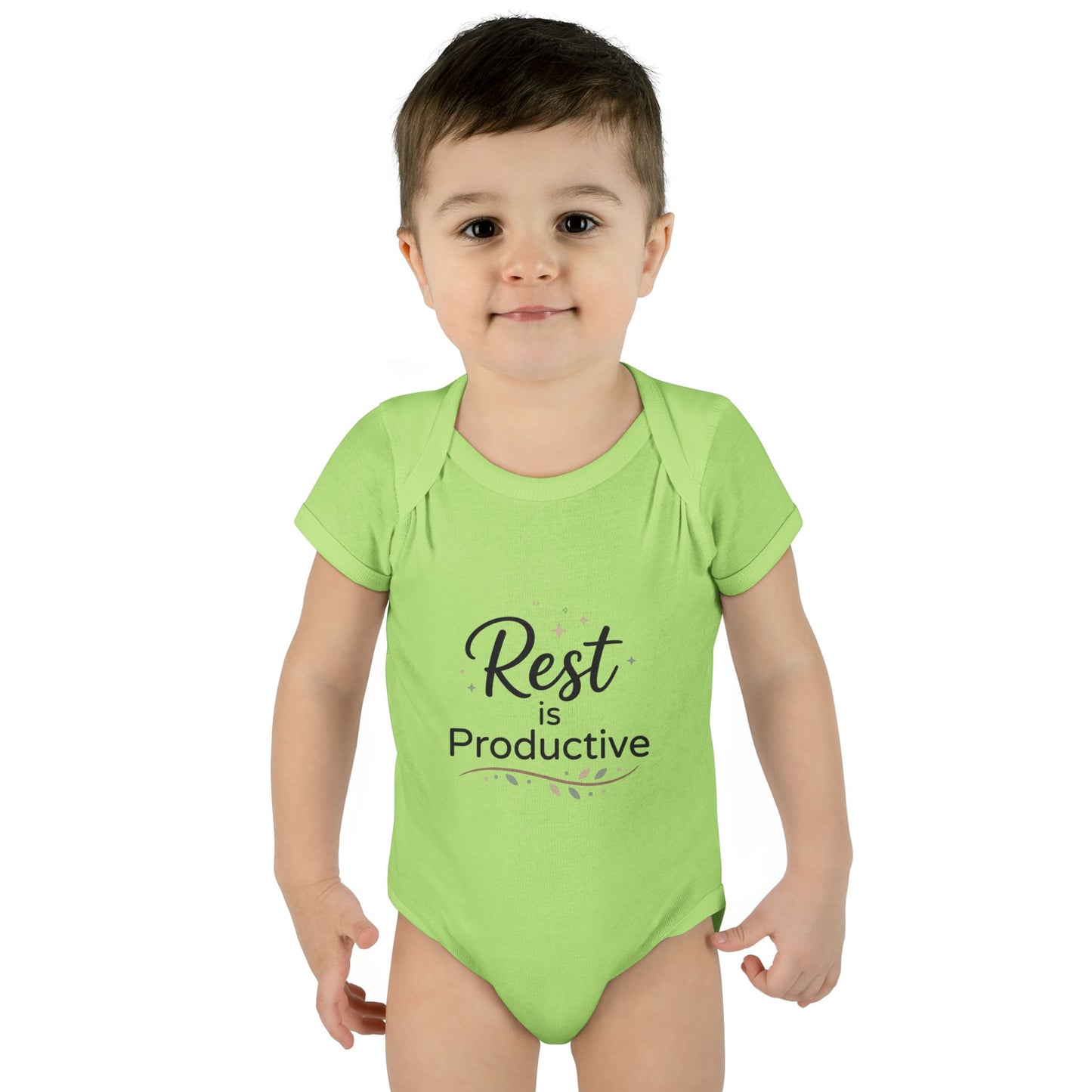 Baby-Body "Rest is Productive" – Baby-Strampler, niedliches, positives Geschenk für müde Babys