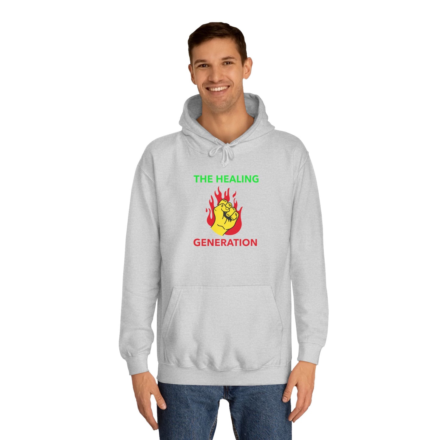 Unisex College Hoodie — Bold Colors Edition