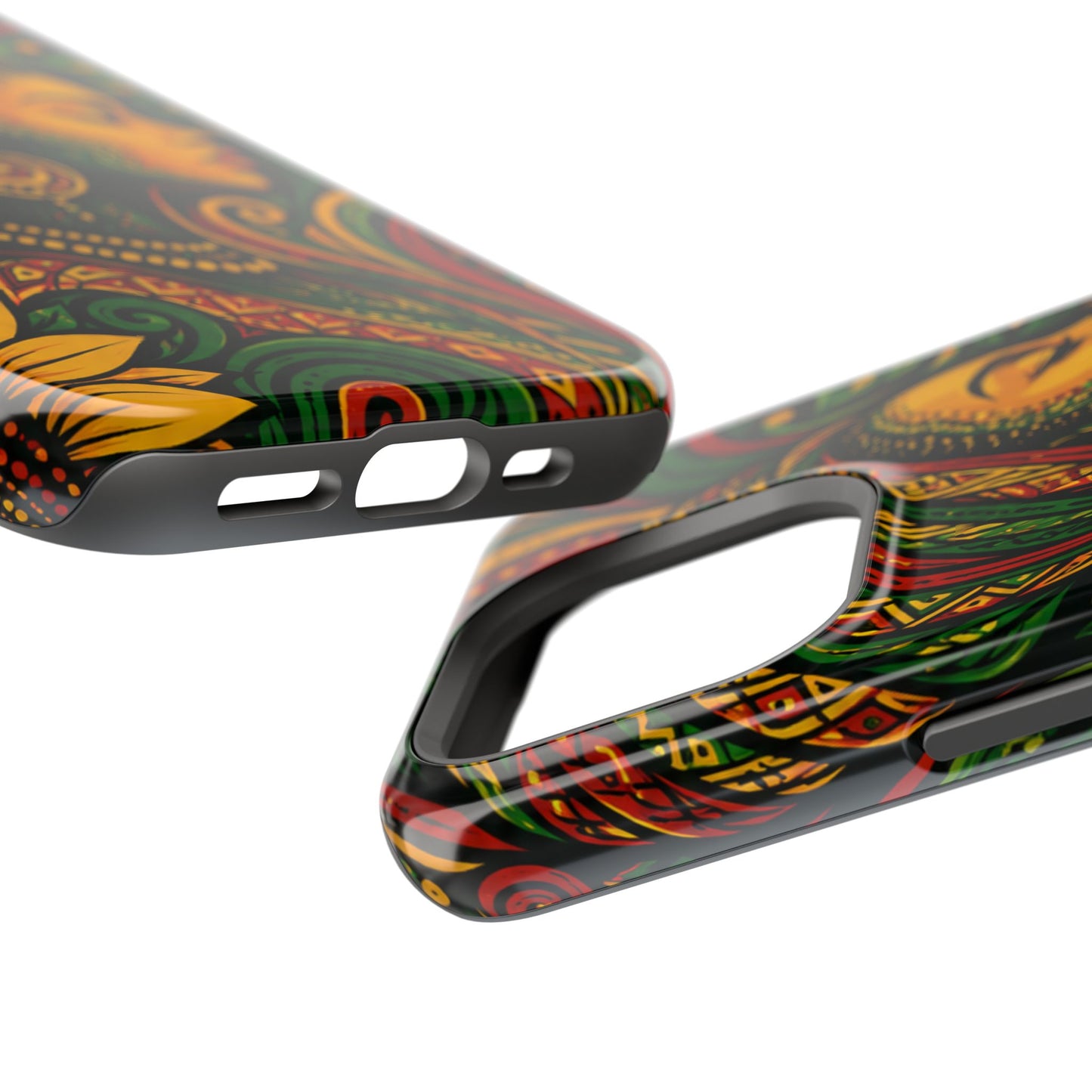 Afrocentric Rasta Woman Magnetic Impact-Resistant Phone Case