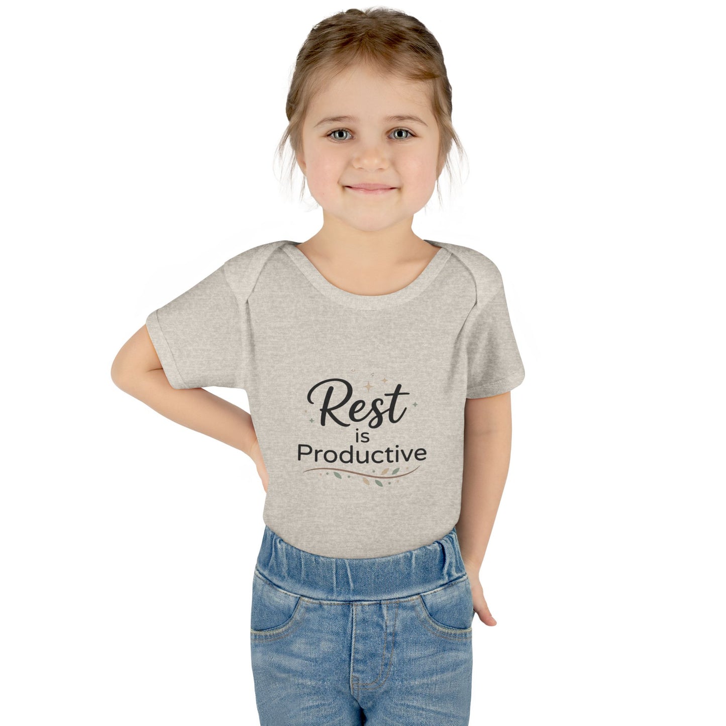 Baby-Body "Rest is Productive" – Baby-Strampler, niedliches, positives Geschenk für müde Babys