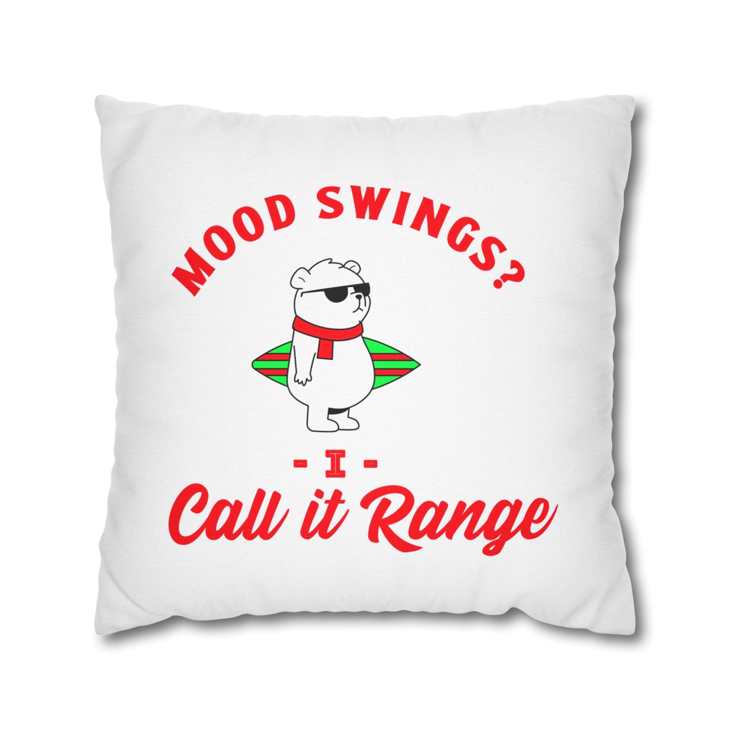 Spun Polyester Square Pillowcase