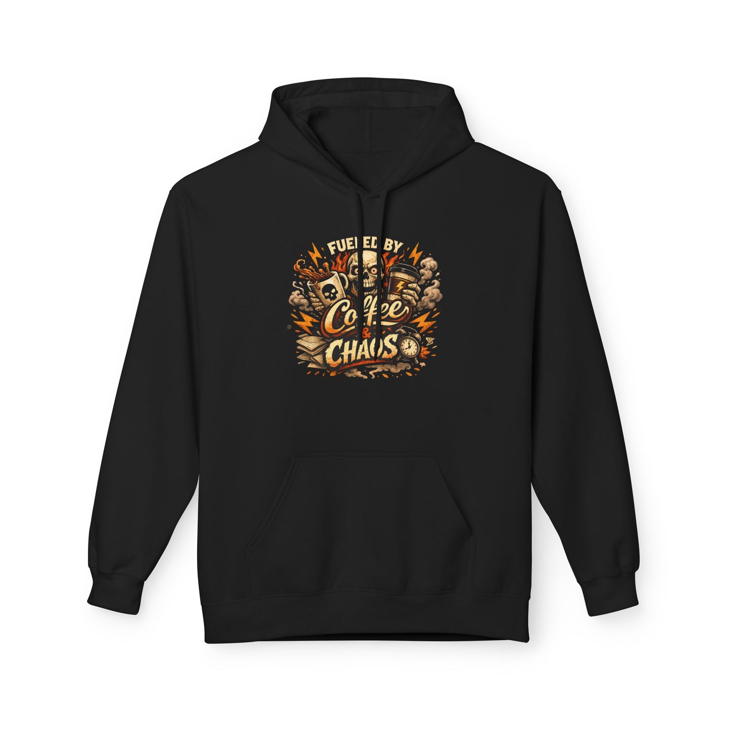 Fueled by Coffee and Chaos Hoodie