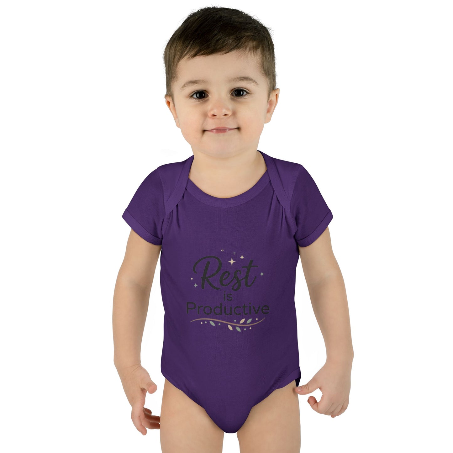 Baby-Body "Rest is Productive" – Baby-Strampler, niedliches, positives Geschenk für müde Babys