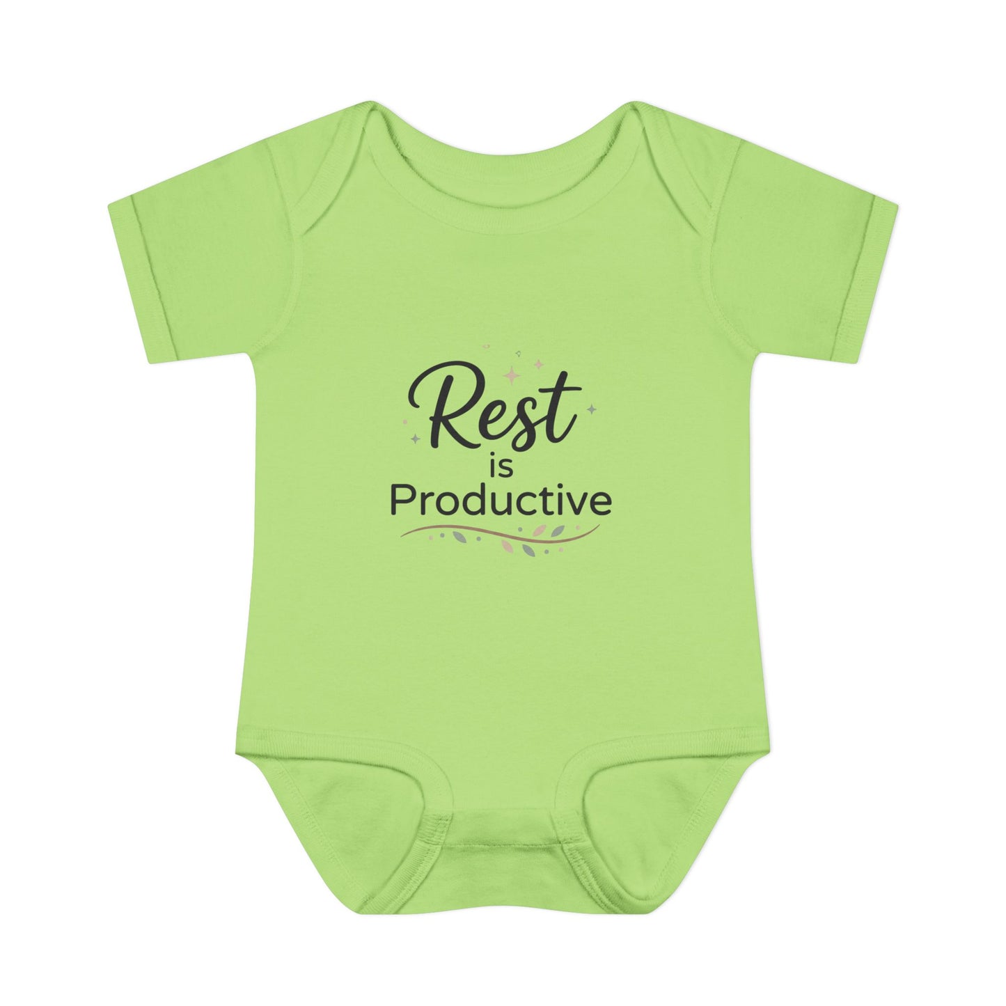 Baby-Body "Rest is Productive" – Baby-Strampler, niedliches, positives Geschenk für müde Babys