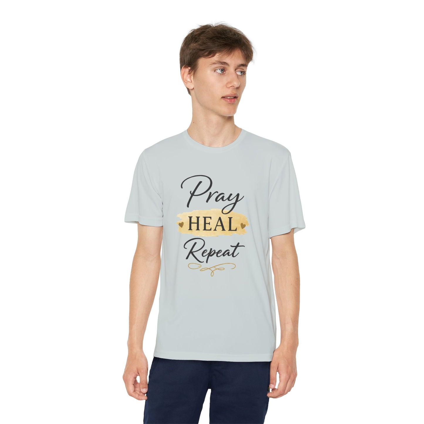 Beten Heilen Wiederholen T-Shirt für Jugendliche
