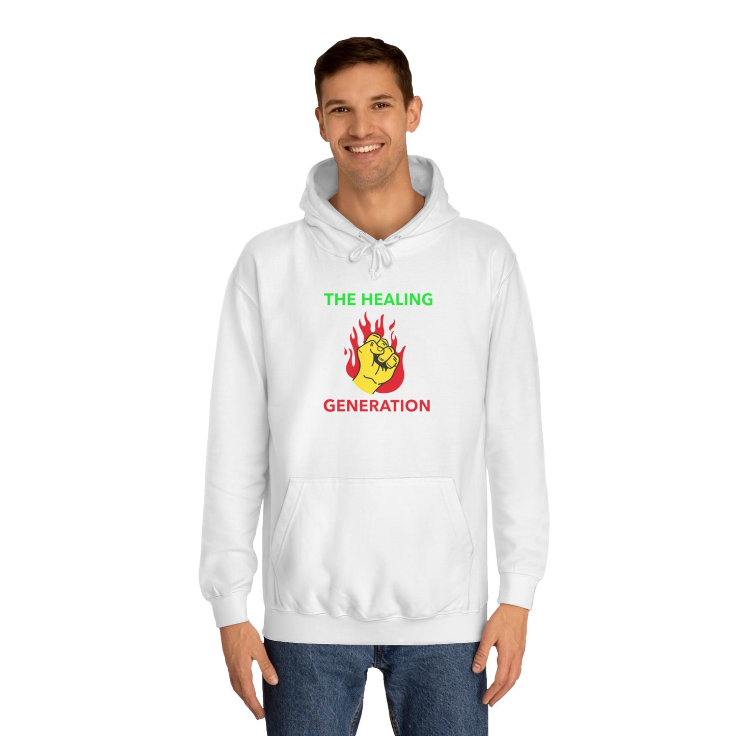 Unisex College Hoodie — Bold Colors Edition