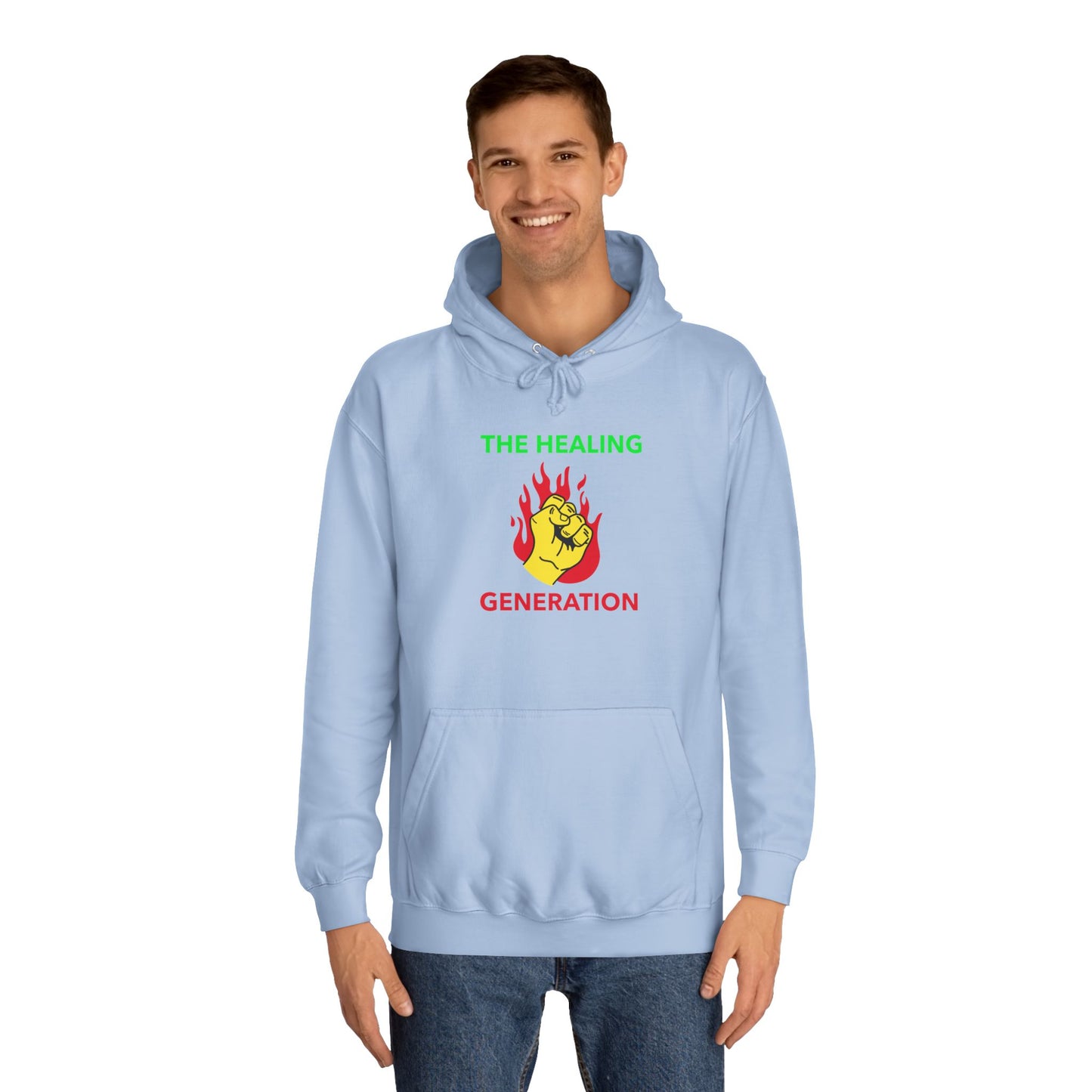 Unisex College Hoodie — Bold Colors Edition