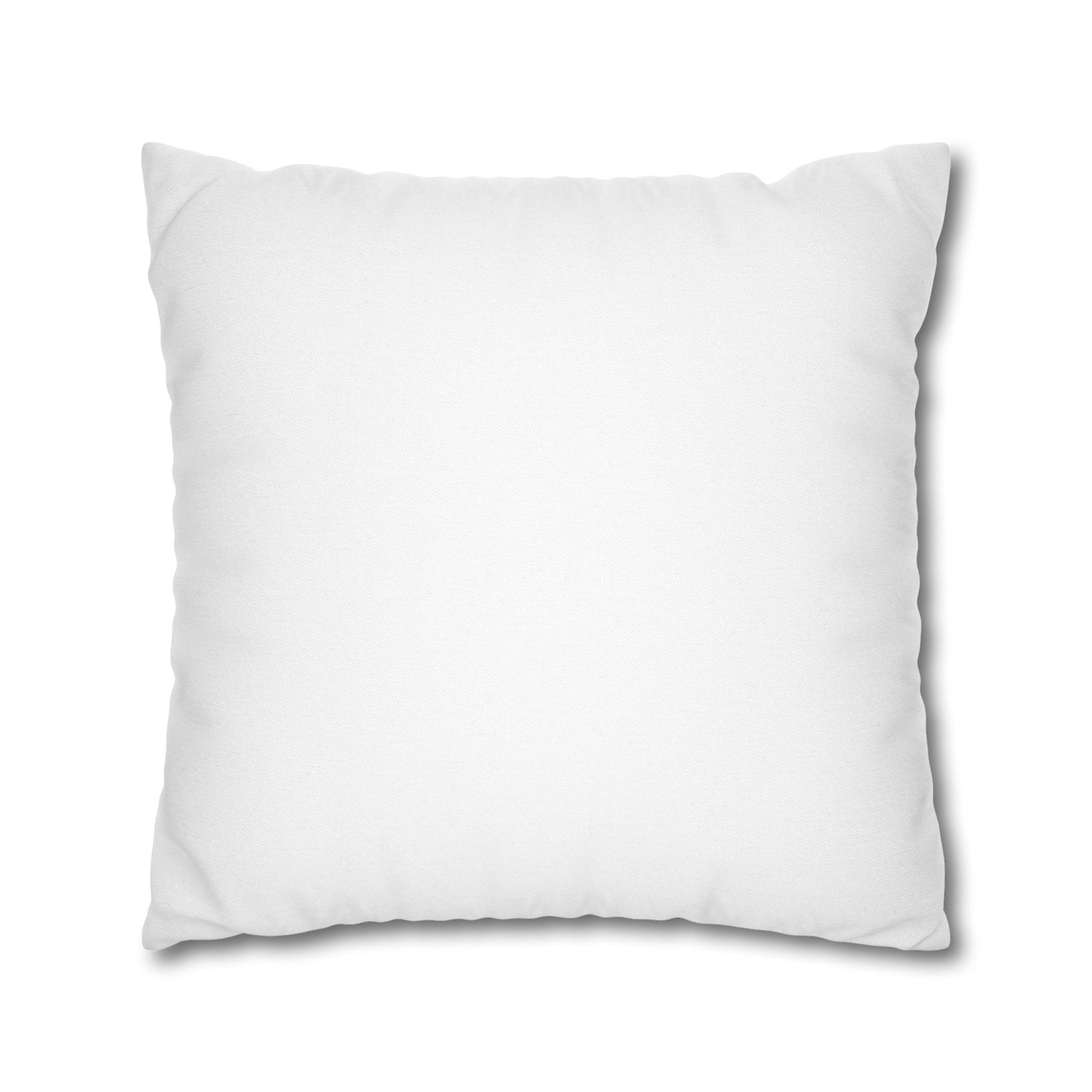 Spun Polyester Square Pillowcase