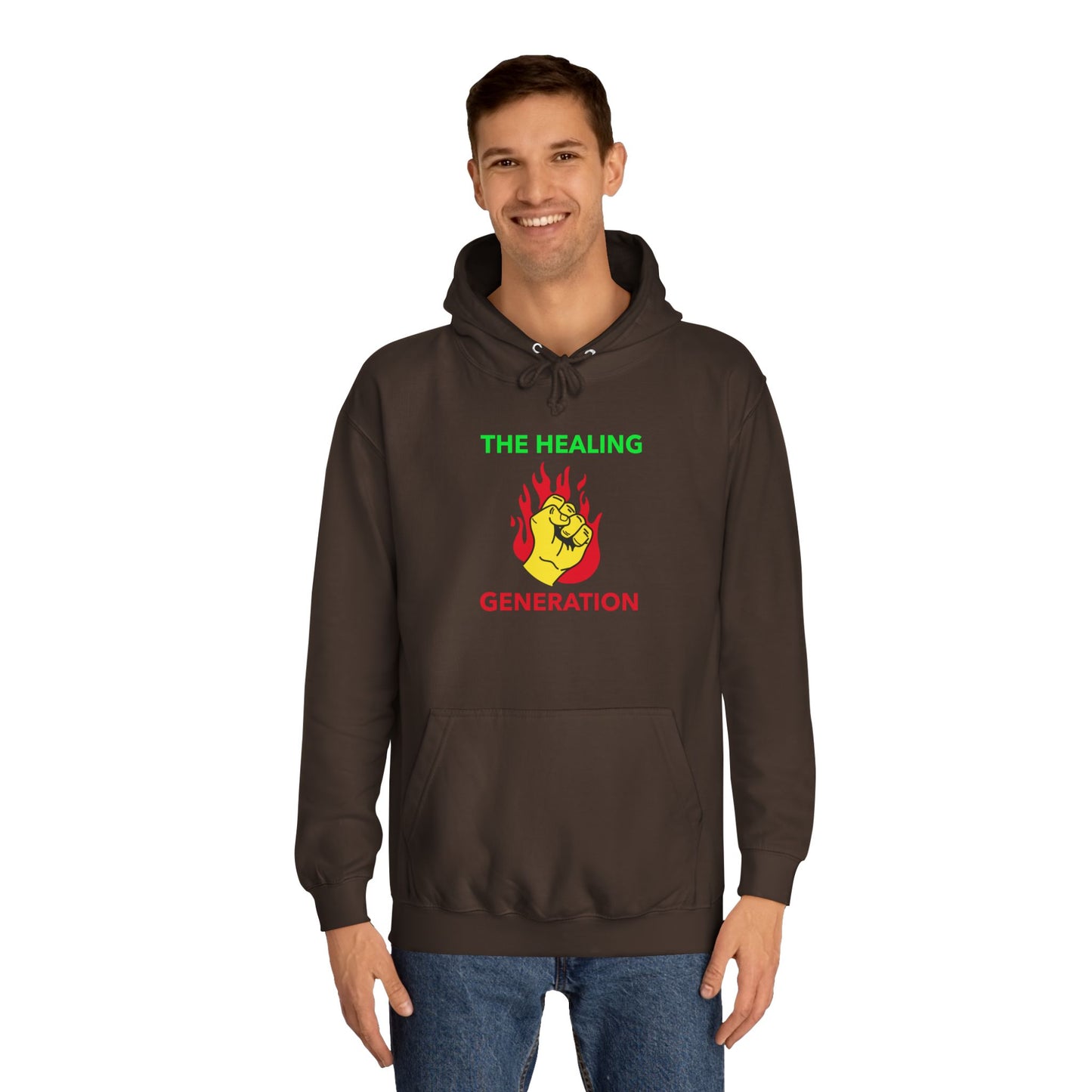 Unisex College Hoodie — Bold Colors Edition