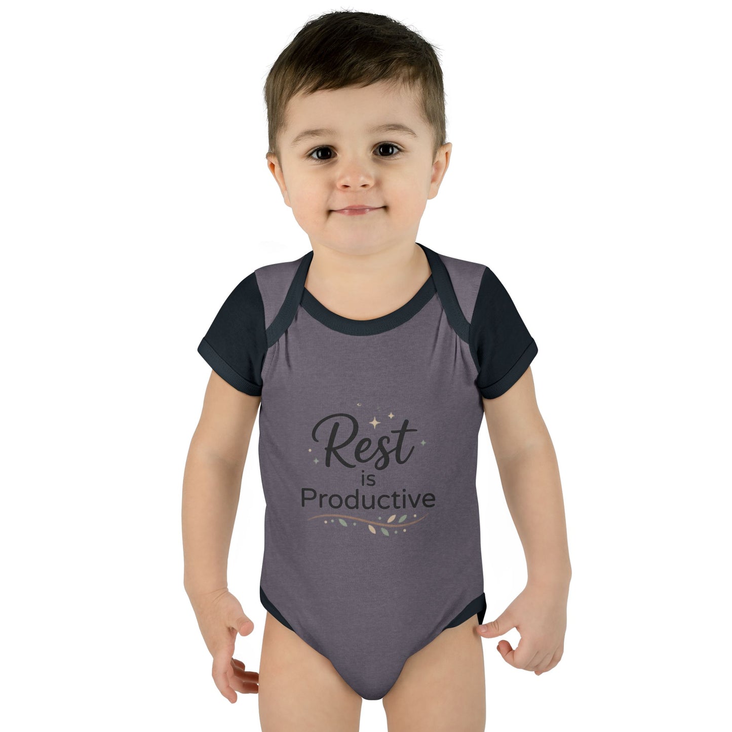 Baby-Body "Rest is Productive" – Baby-Strampler, niedliches, positives Geschenk für müde Babys