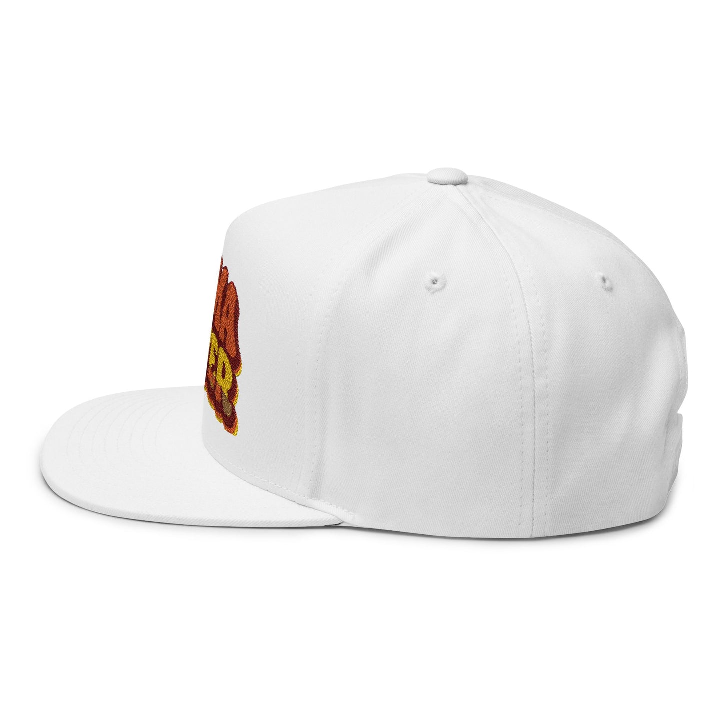 Mama Power Embroidered Flat Bill Cap