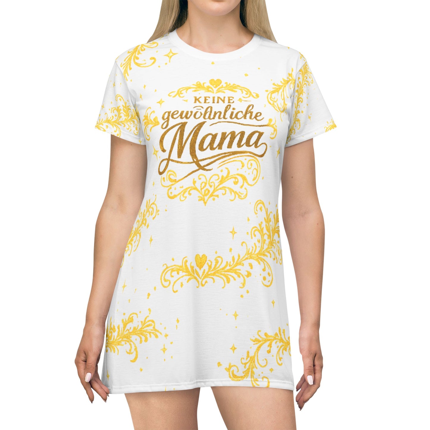 Keine gewöhnliche Mama — T-Shirt Kleid | Geschenk für besondere Mütter