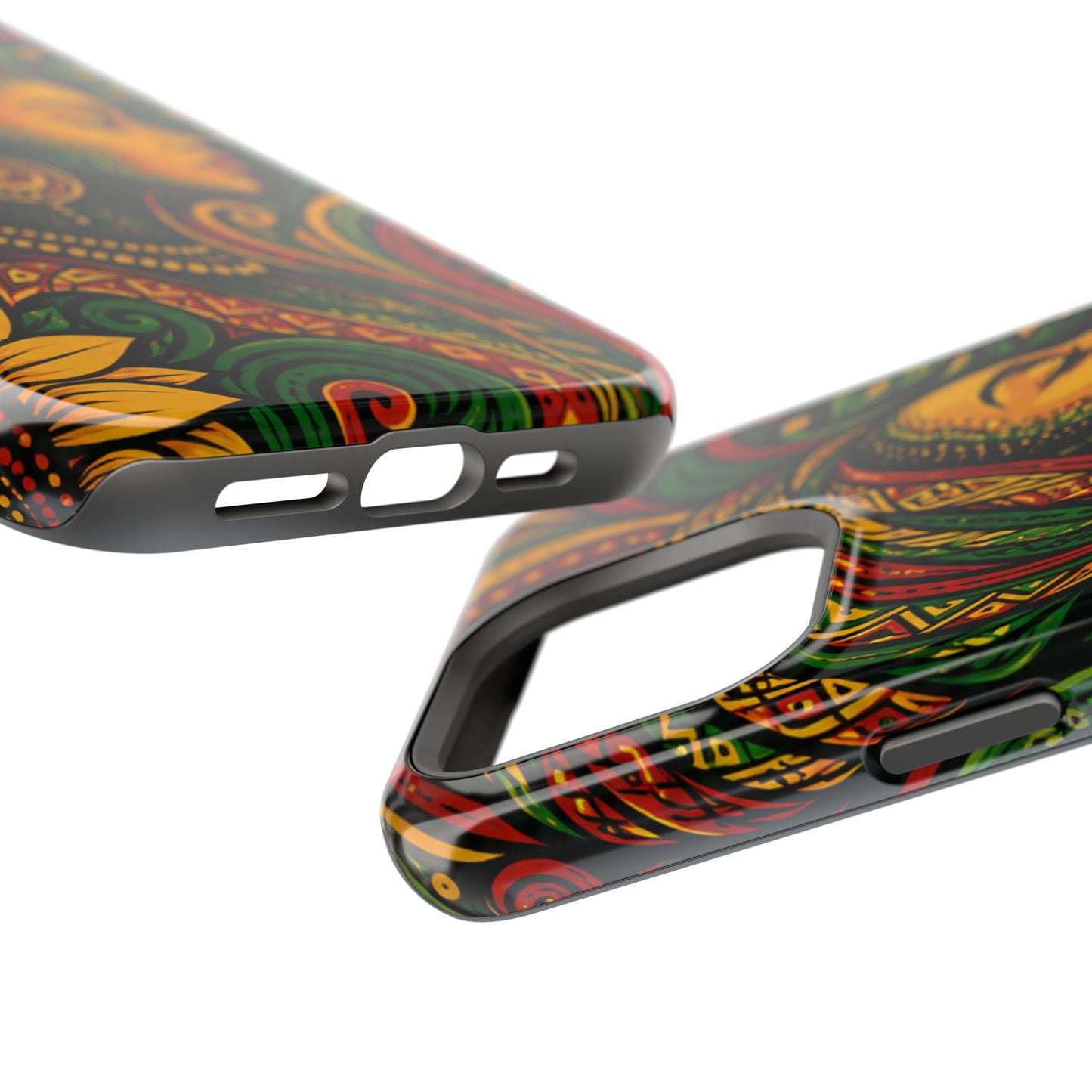 Afrocentric Rasta Woman Magnetic Impact-Resistant Phone Case
