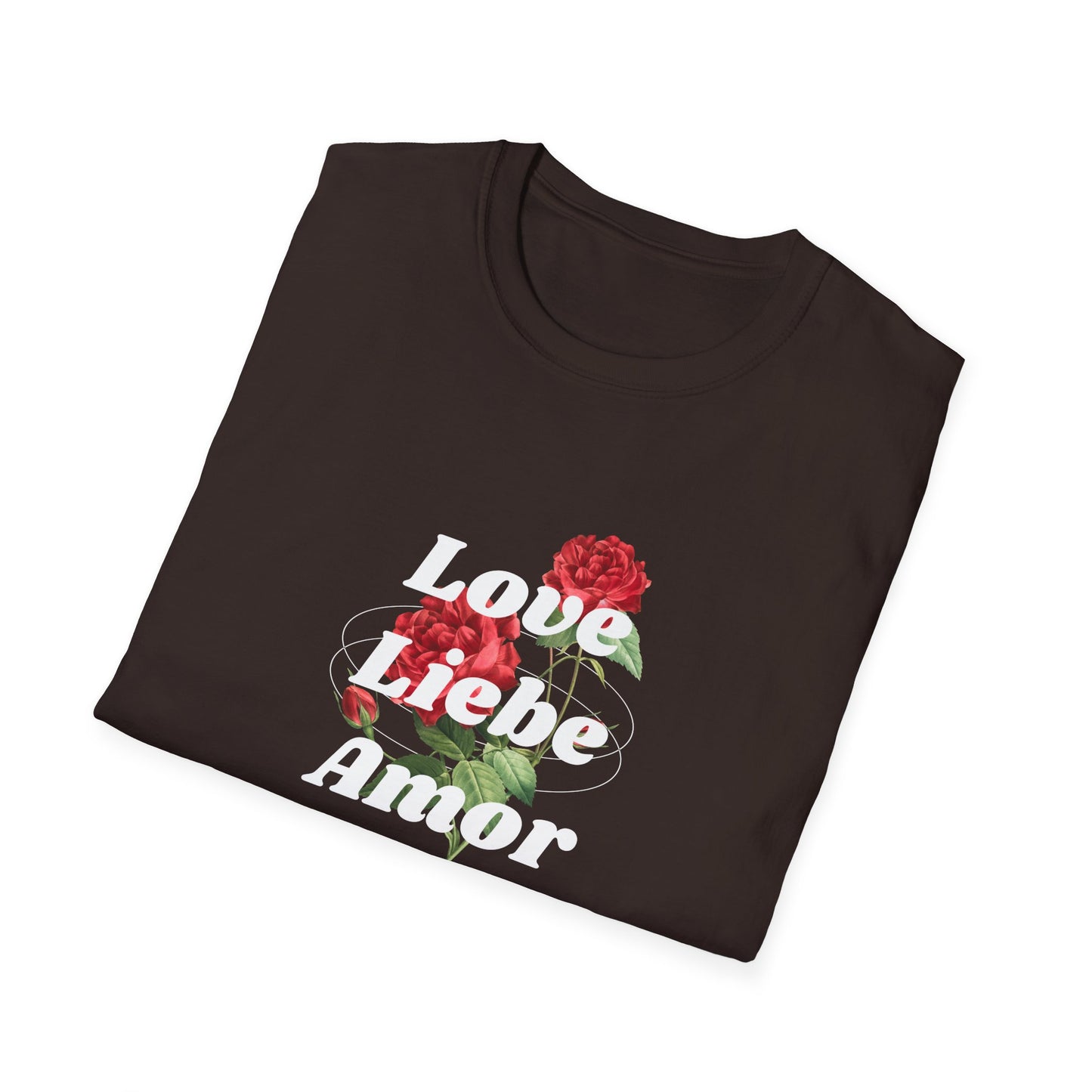 LOVE LIEBE AMOR T-Shirt — Trilingual Love Graphic Tee