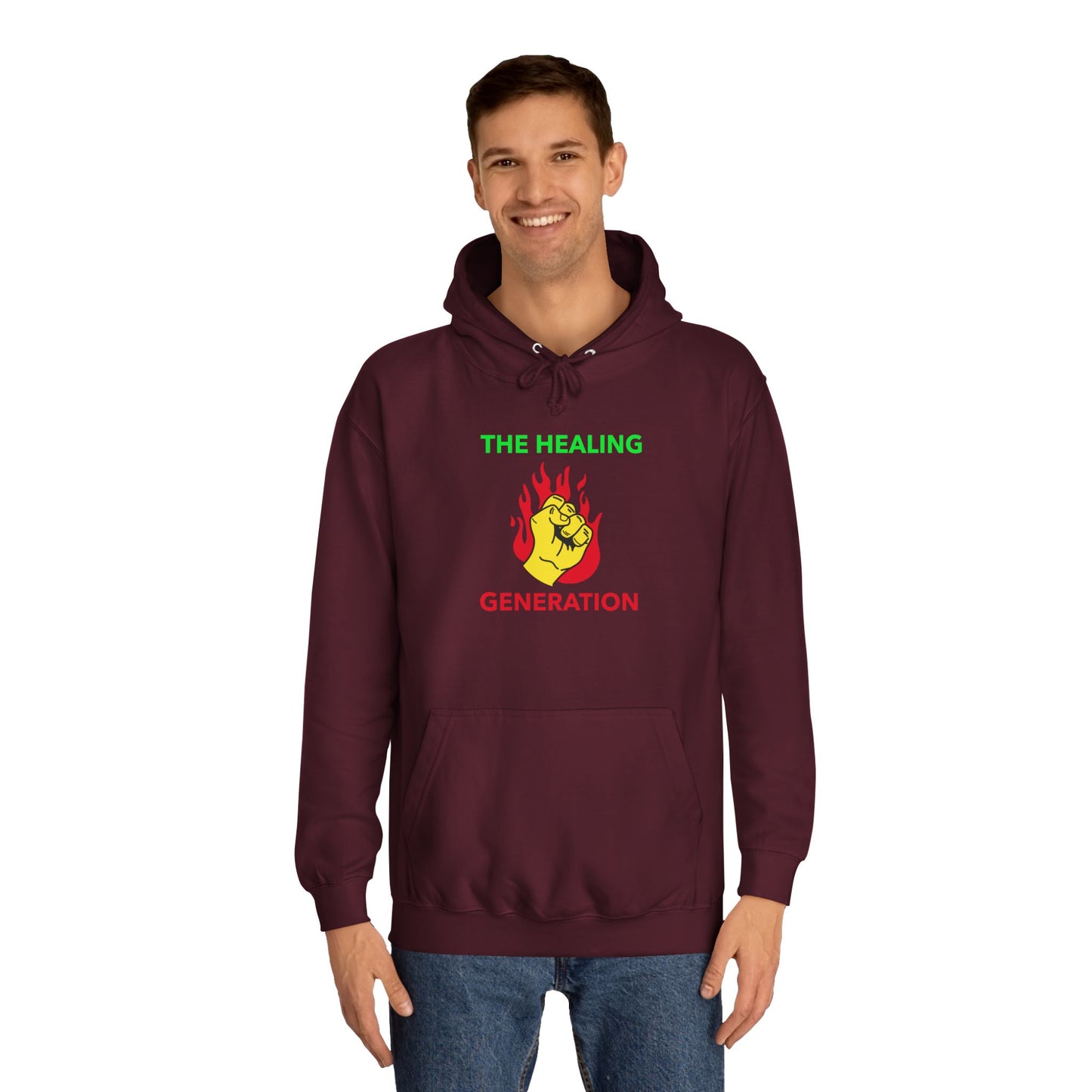 Unisex College Hoodie — Bold Colors Edition
