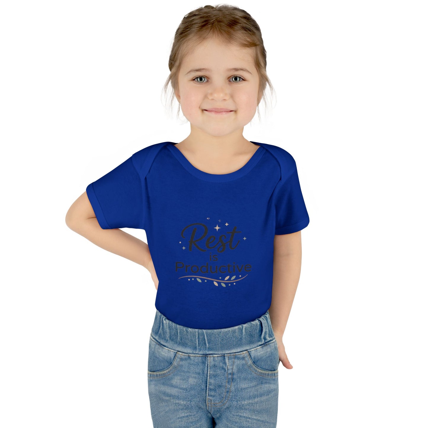Baby-Body "Rest is Productive" – Baby-Strampler, niedliches, positives Geschenk für müde Babys