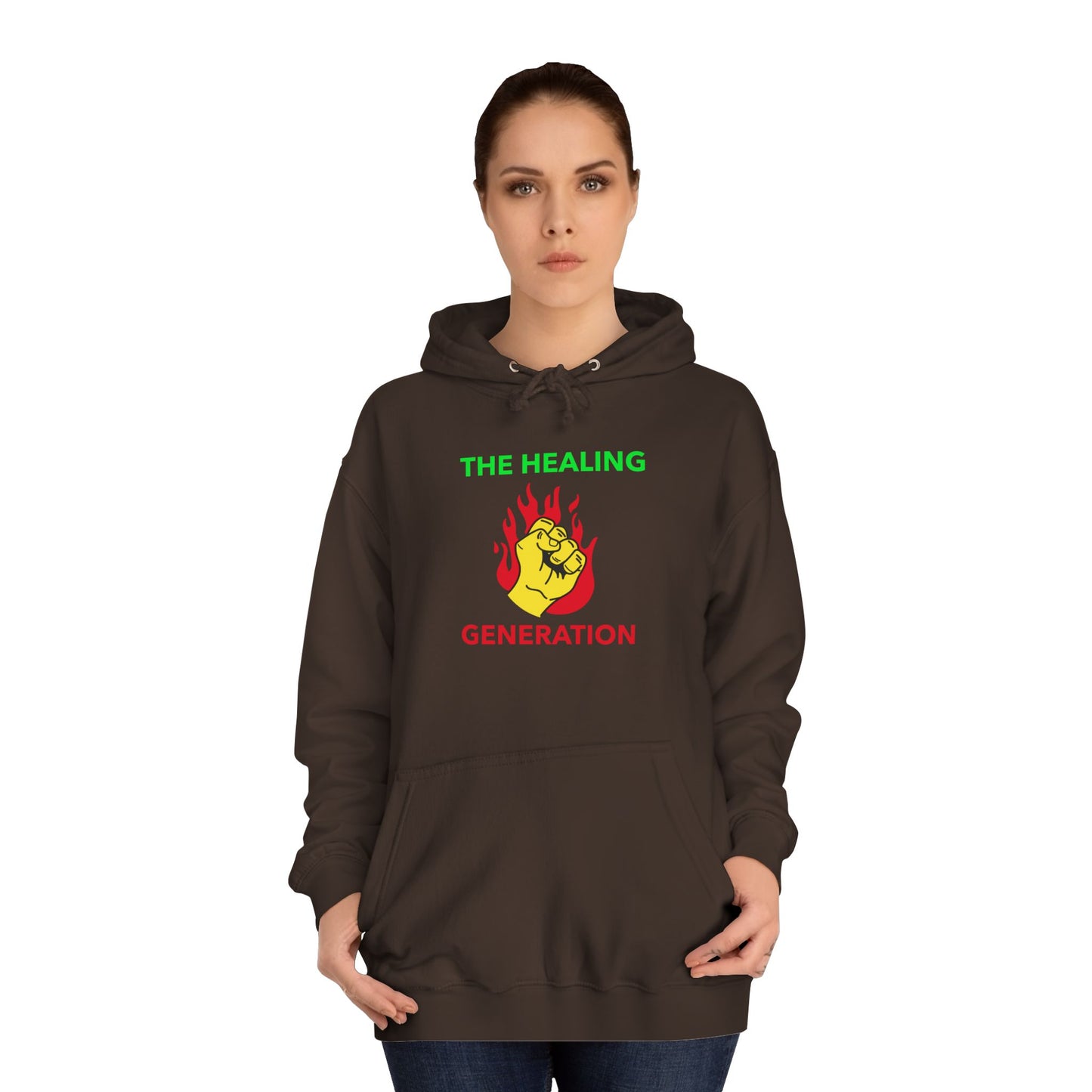 Unisex College Hoodie — Bold Colors Edition