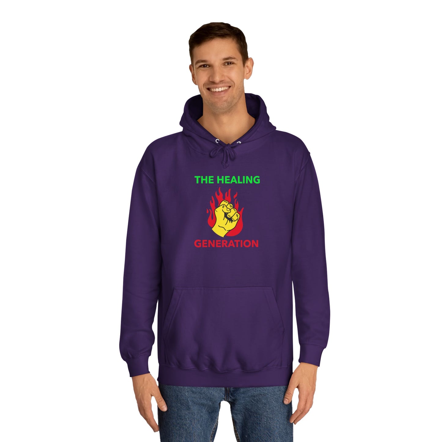 Unisex College Hoodie — Bold Colors Edition