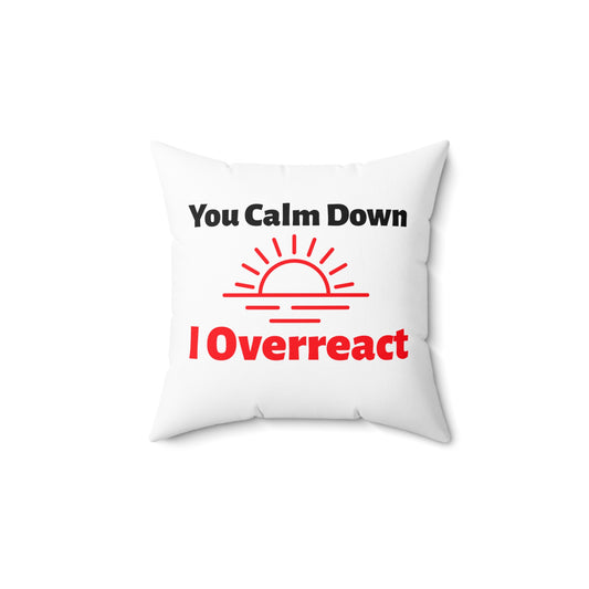 Spun Polyester Square Pillow