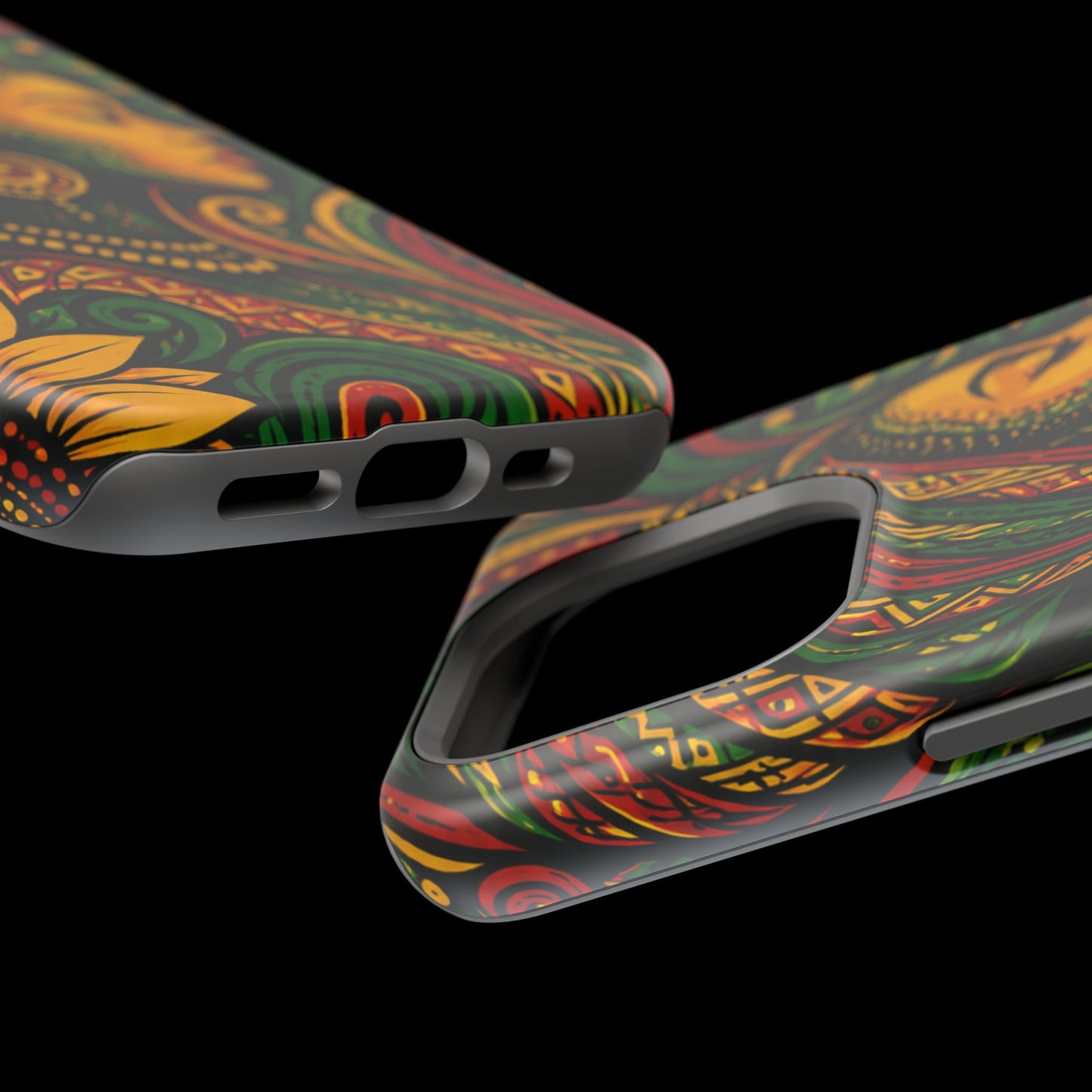 Afrocentric Rasta Woman Magnetic Impact-Resistant Phone Case