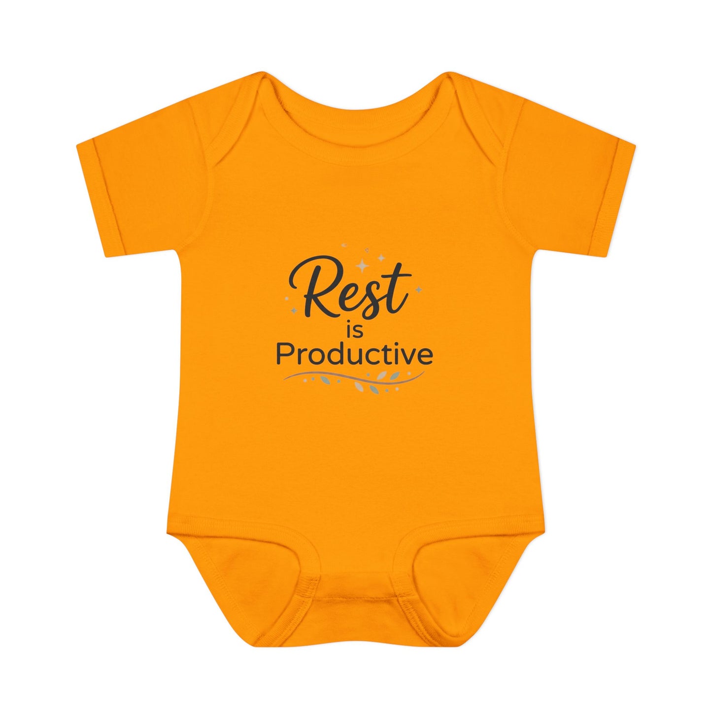 Baby-Body "Rest is Productive" – Baby-Strampler, niedliches, positives Geschenk für müde Babys