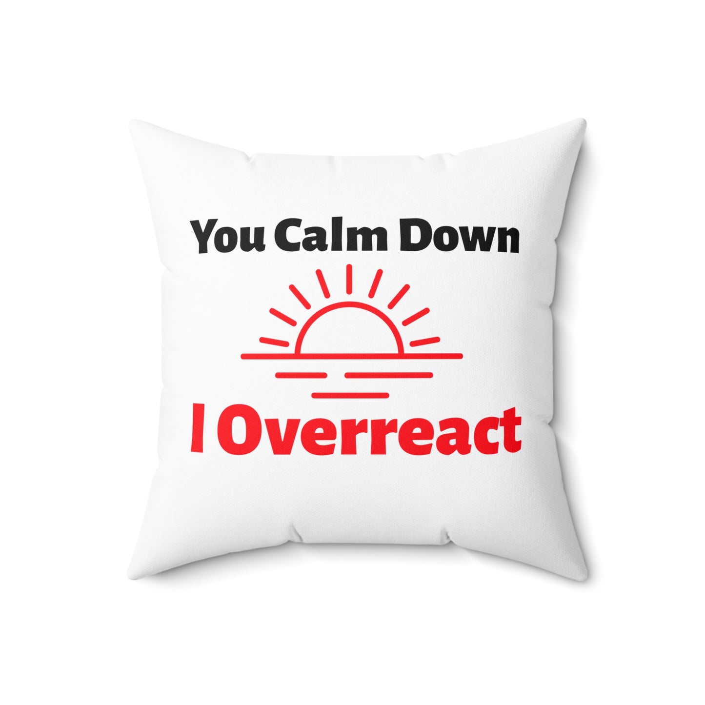 Spun Polyester Square Pillow