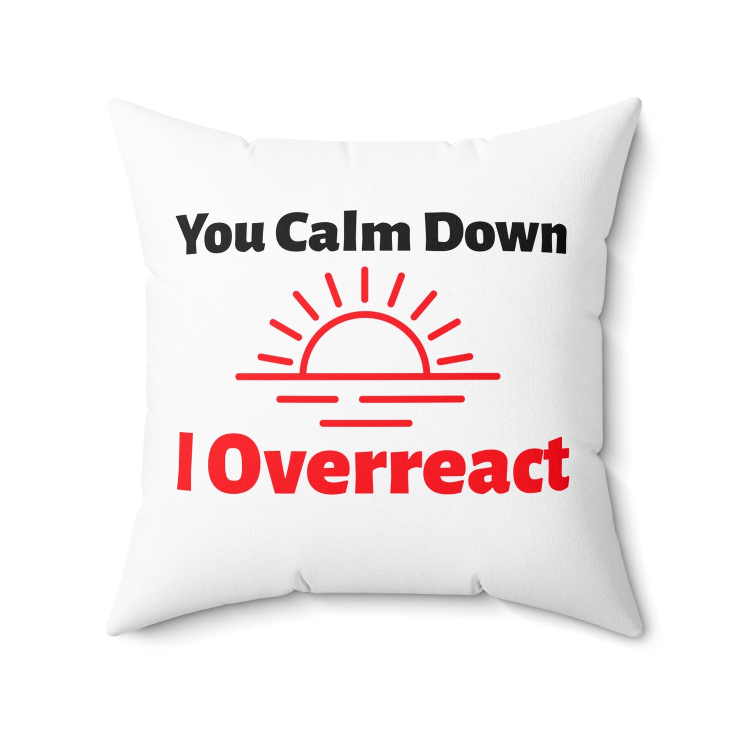 Spun Polyester Square Pillow