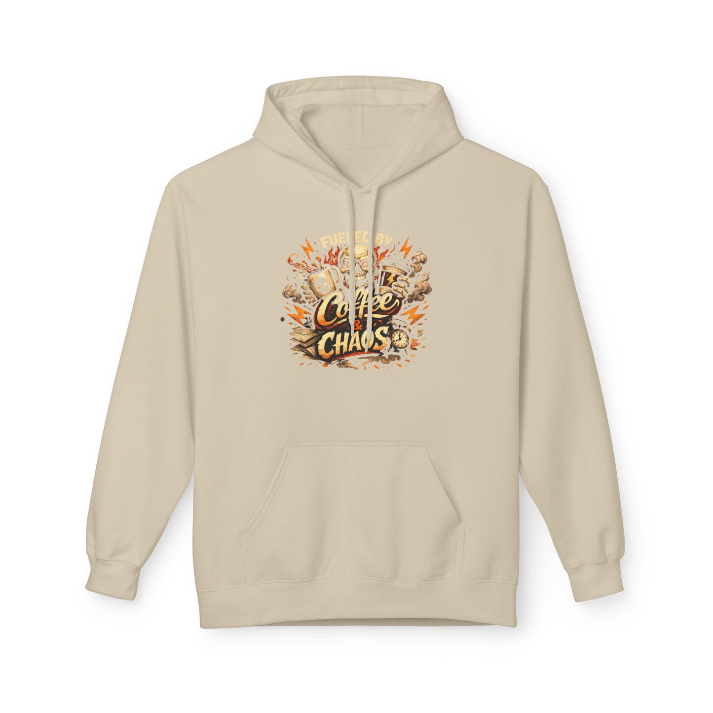 Fueled by Coffee and Chaos Hoodie