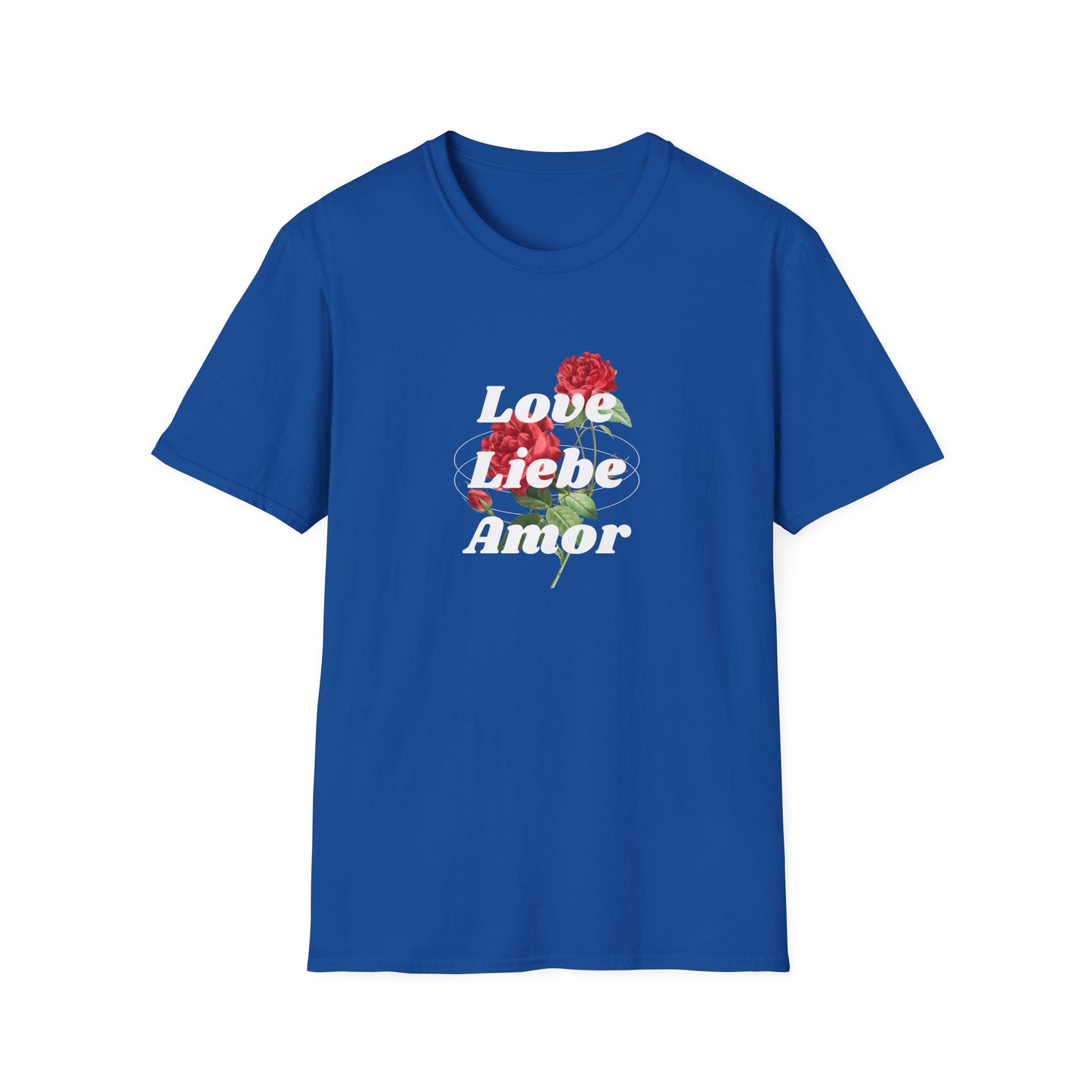LOVE LIEBE AMOR T-Shirt — Trilingual Love Graphic Tee