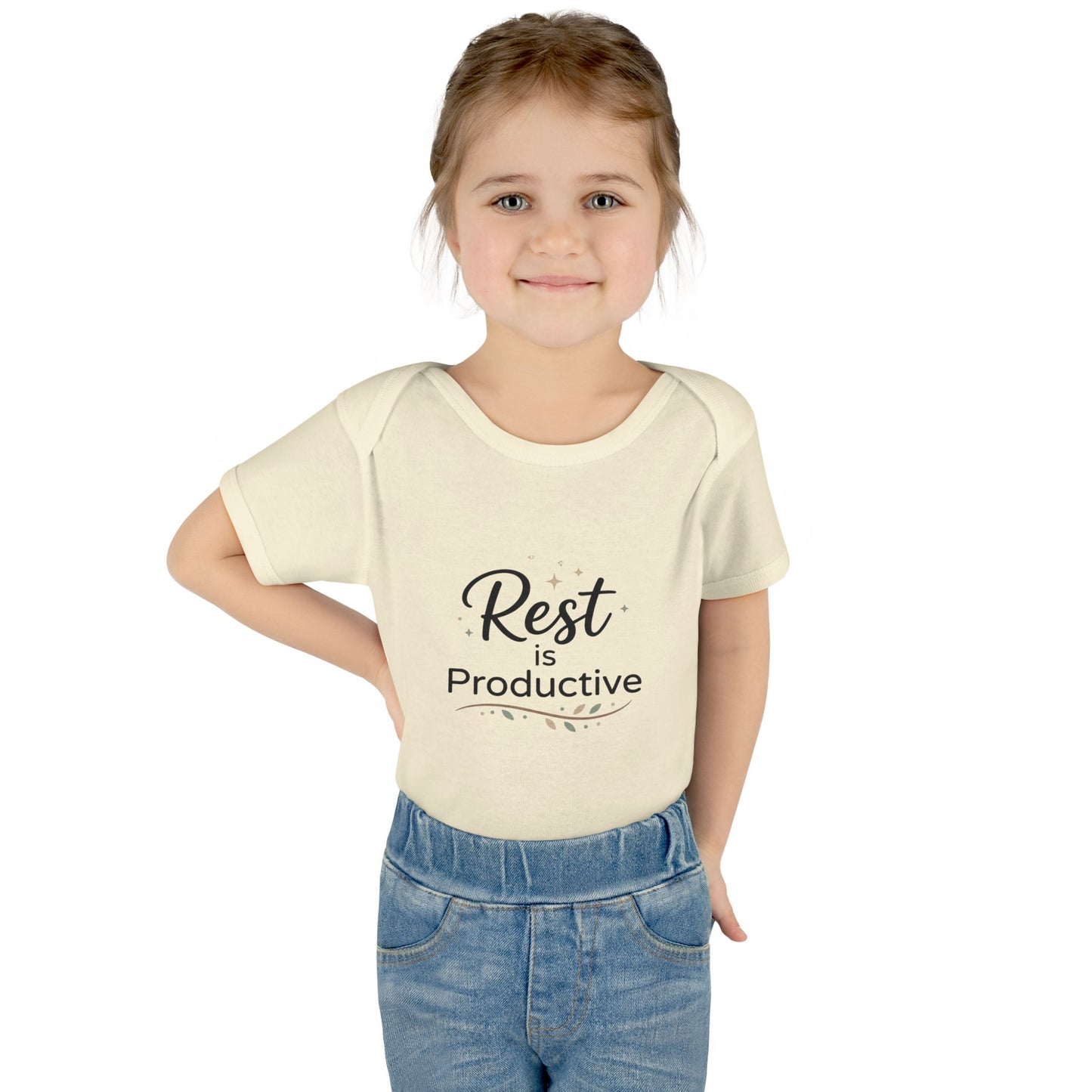 Baby-Body "Rest is Productive" – Baby-Strampler, niedliches, positives Geschenk für müde Babys