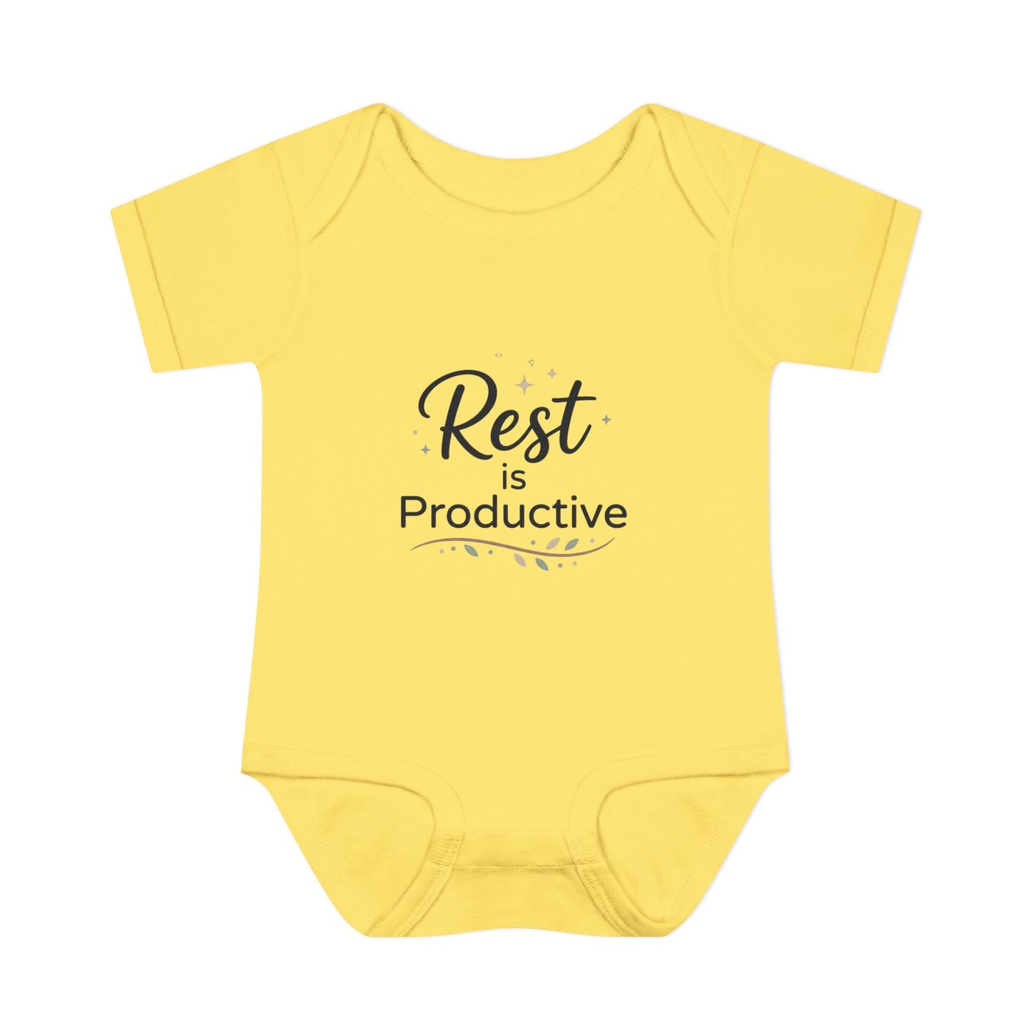 Baby-Body "Rest is Productive" – Baby-Strampler, niedliches, positives Geschenk für müde Babys