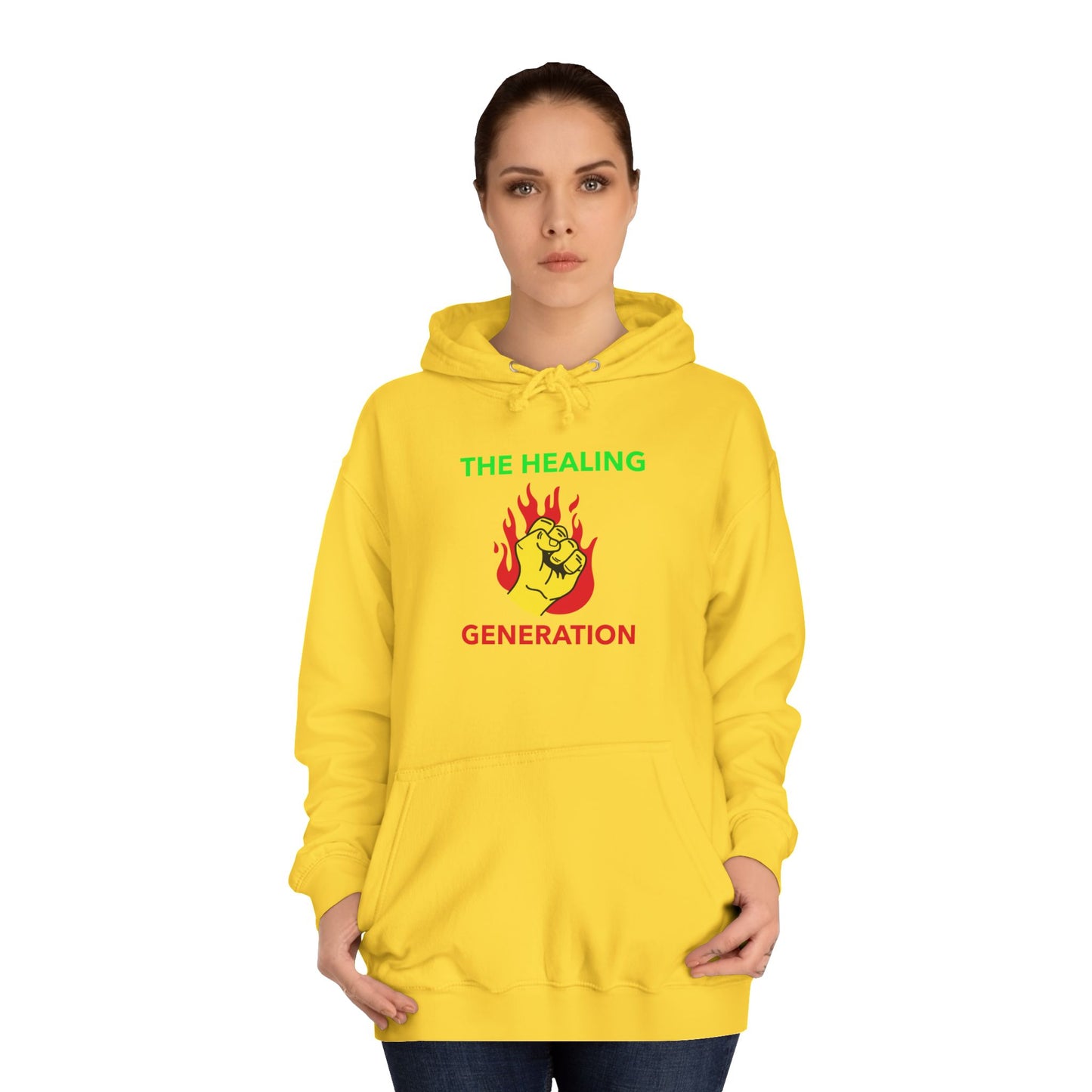 Unisex College Hoodie — Bold Colors Edition