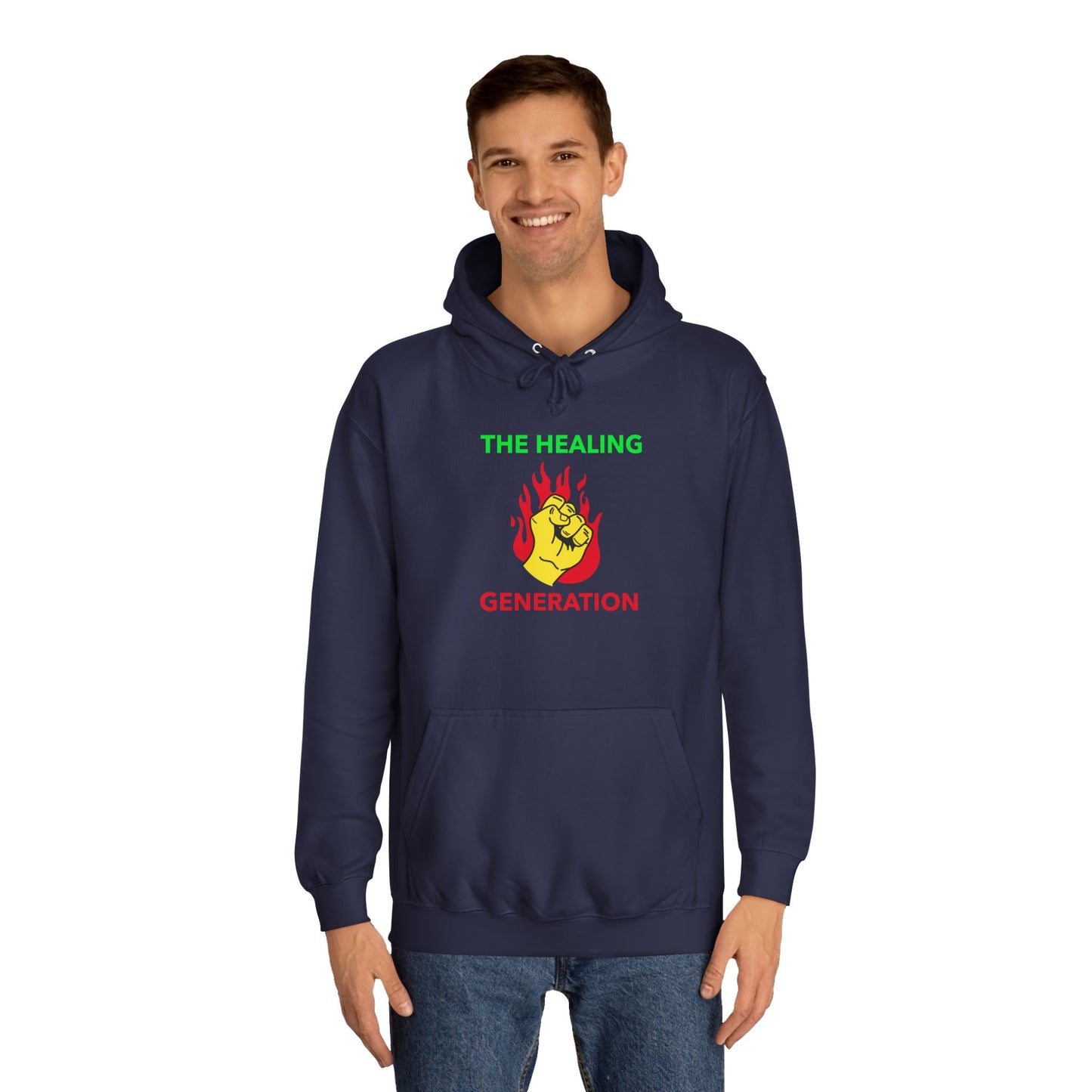 Unisex College Hoodie — Bold Colors Edition