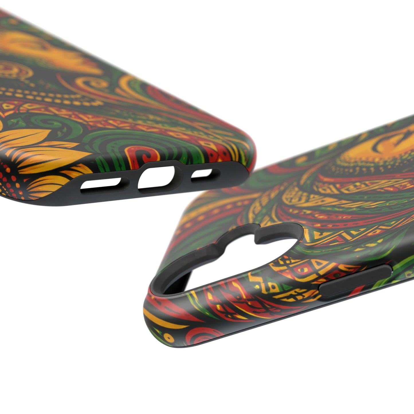 Afrocentric Rasta Woman Magnetic Impact-Resistant Phone Case