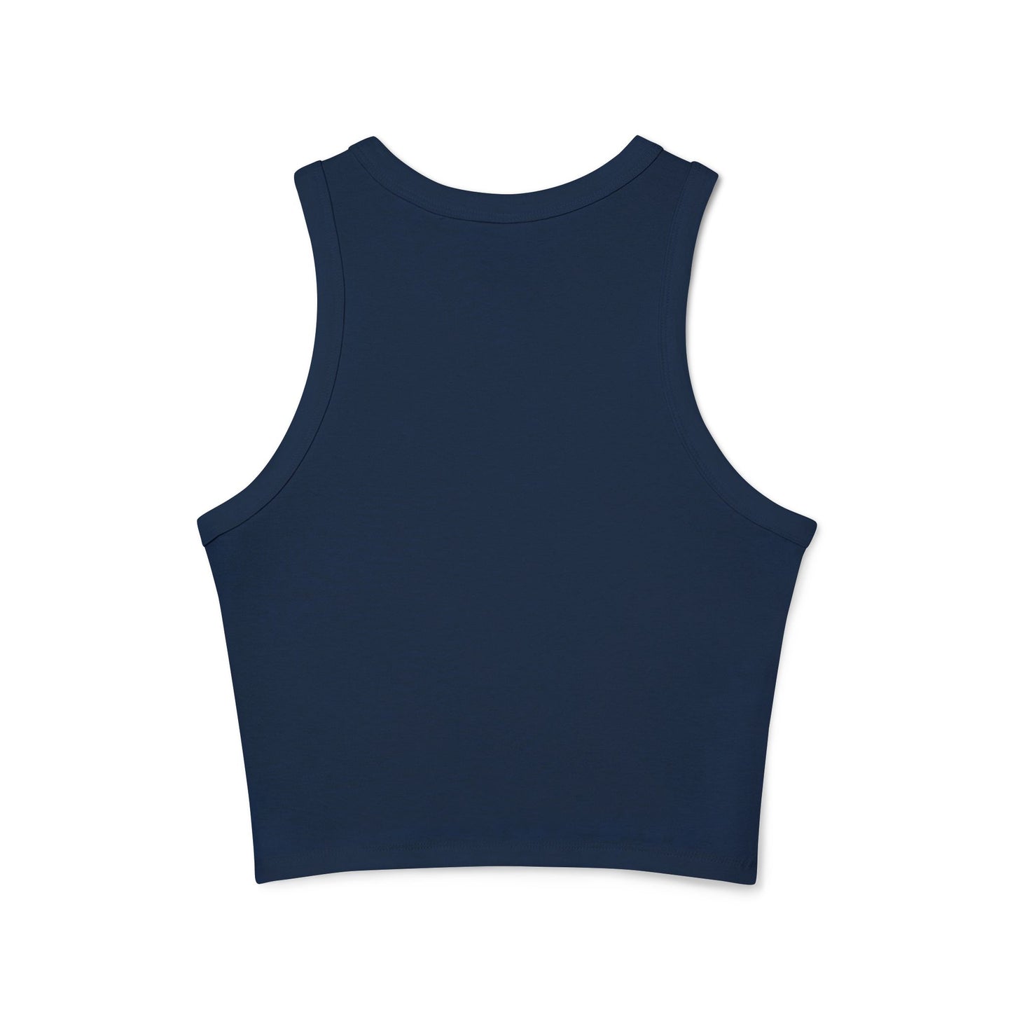 Raising Human Is Hard Racer Tank Top — Damen Micro Rib Erziehungs-T-Shirt