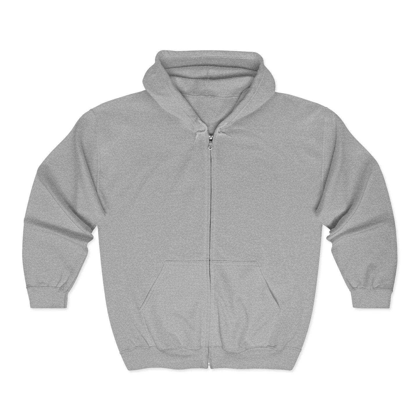 Less Talk More Action Zip Hoodie — Motivational Full-Zip Sweatshirt