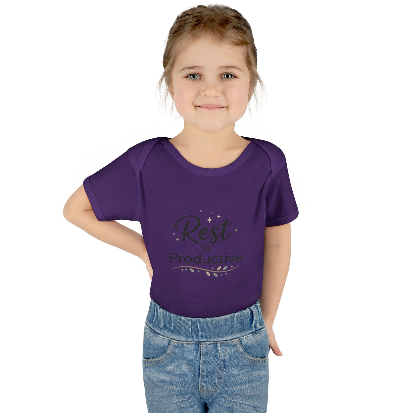 Baby-Body "Rest is Productive" – Baby-Strampler, niedliches, positives Geschenk für müde Babys