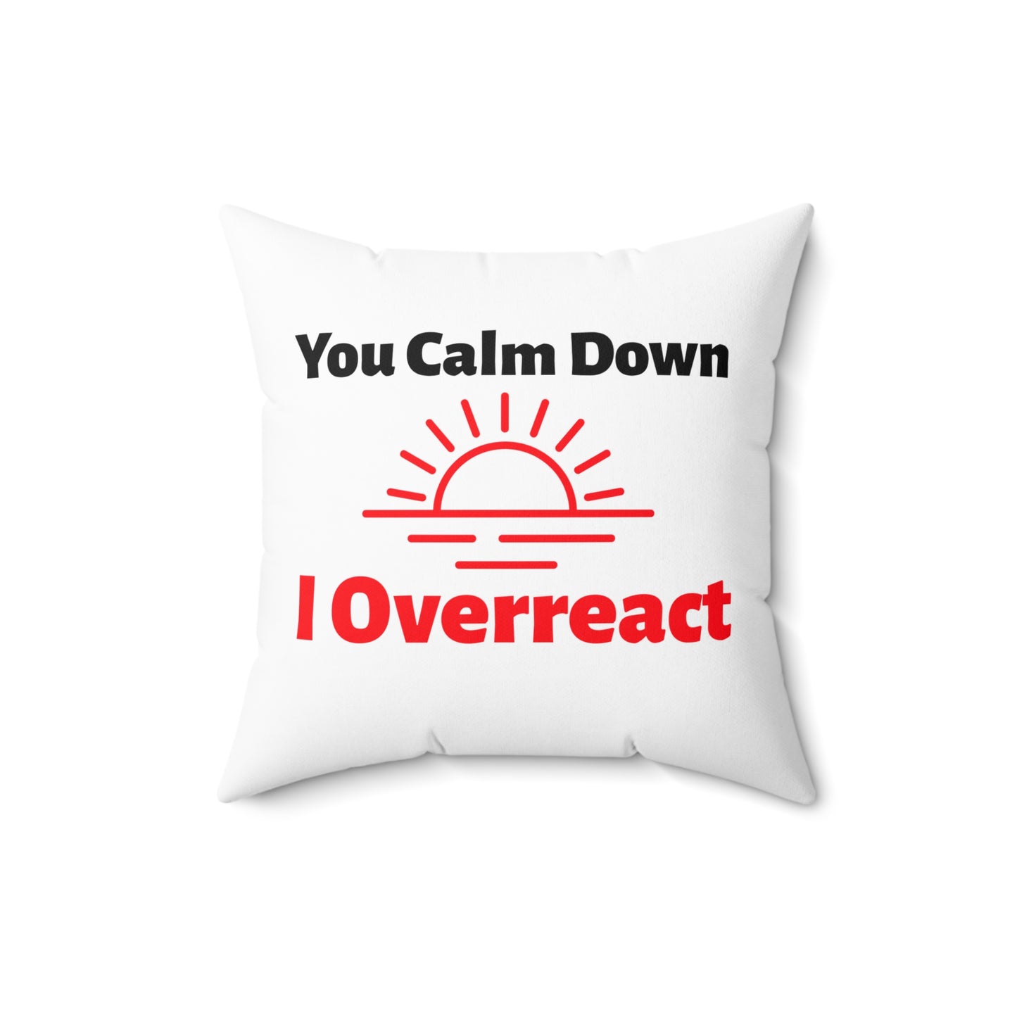 Spun Polyester Square Pillow