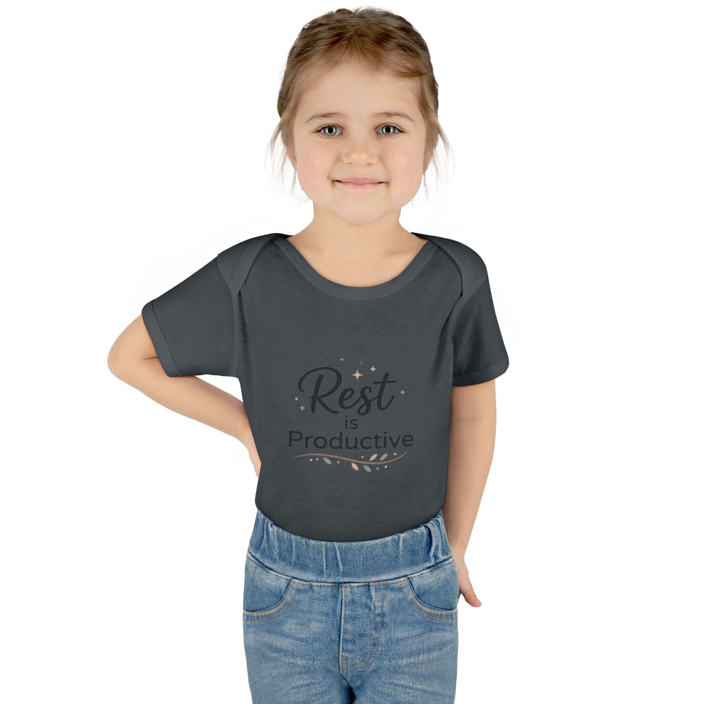 Baby-Body "Rest is Productive" – Baby-Strampler, niedliches, positives Geschenk für müde Babys