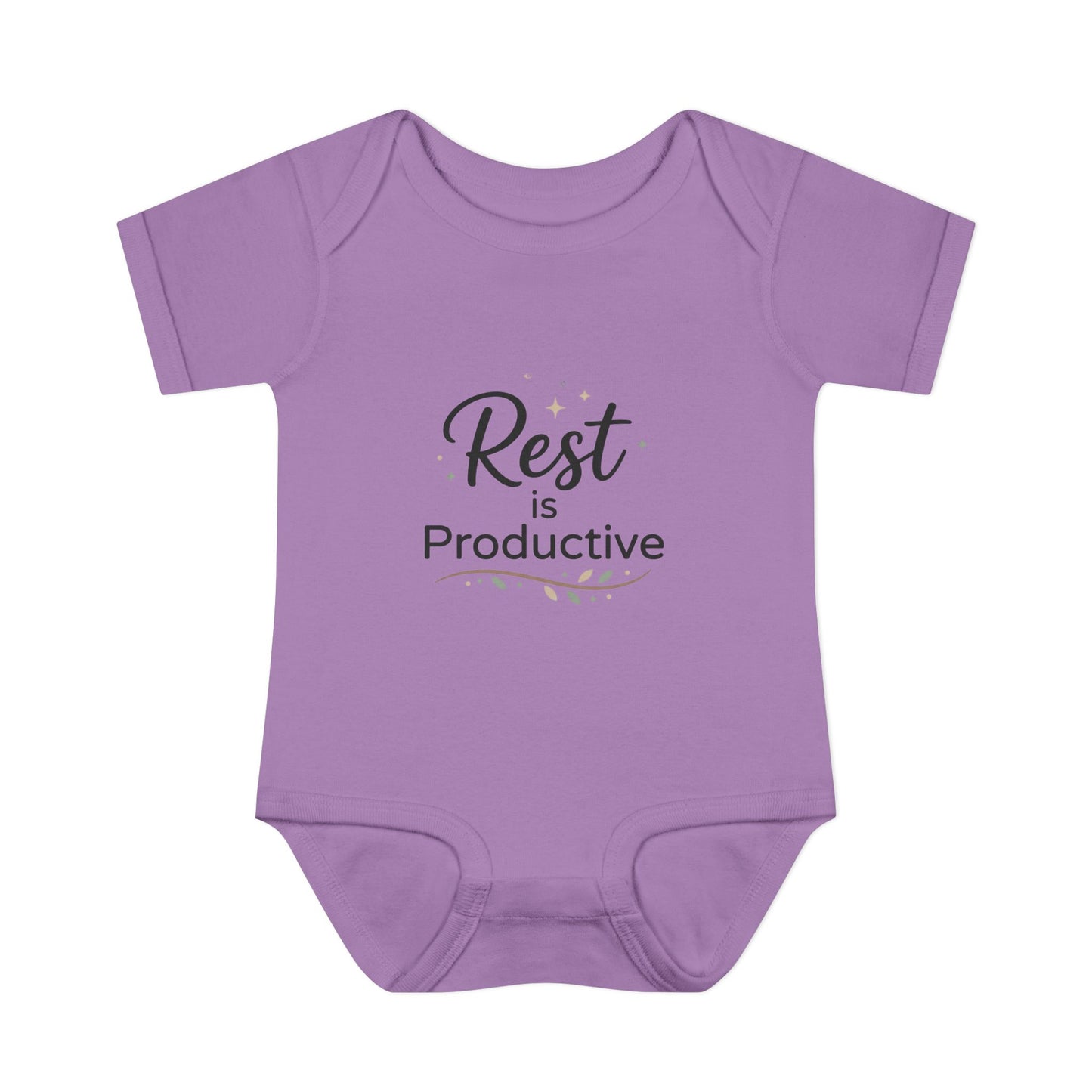 Baby-Body "Rest is Productive" – Baby-Strampler, niedliches, positives Geschenk für müde Babys