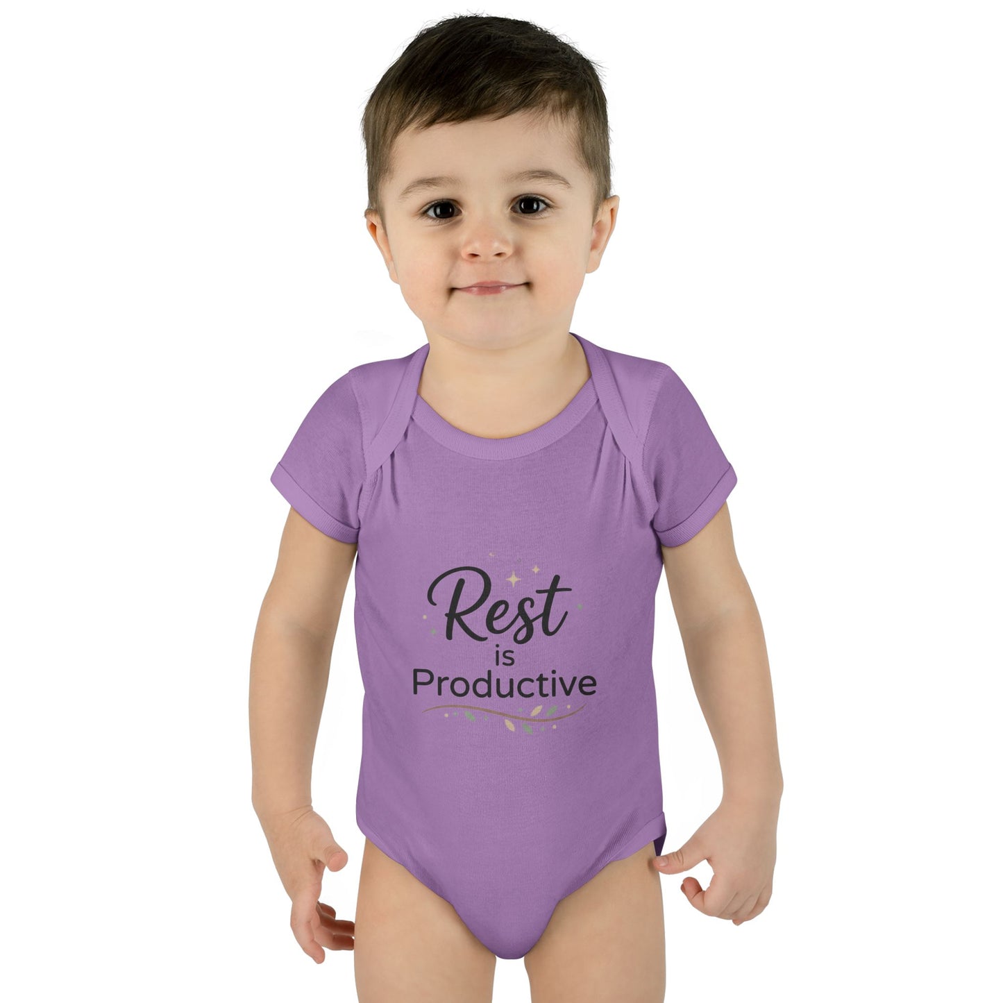 Baby-Body "Rest is Productive" – Baby-Strampler, niedliches, positives Geschenk für müde Babys