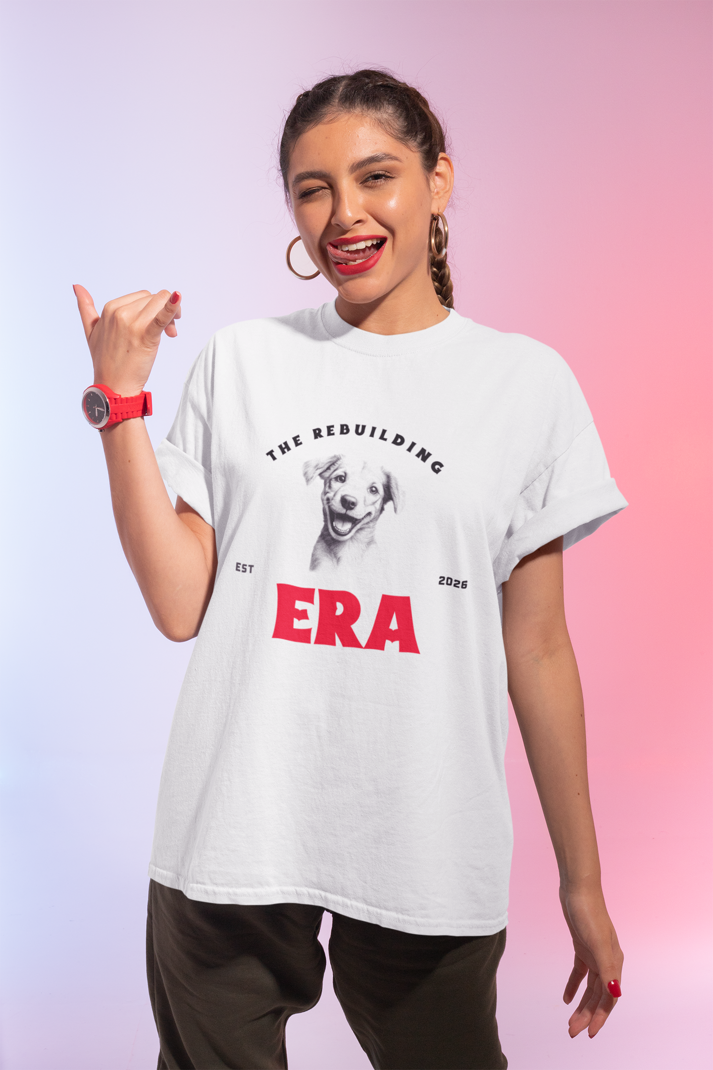 The Rebuilding Era T-Shirt — Inspirational Self-Growth Graphic Tee