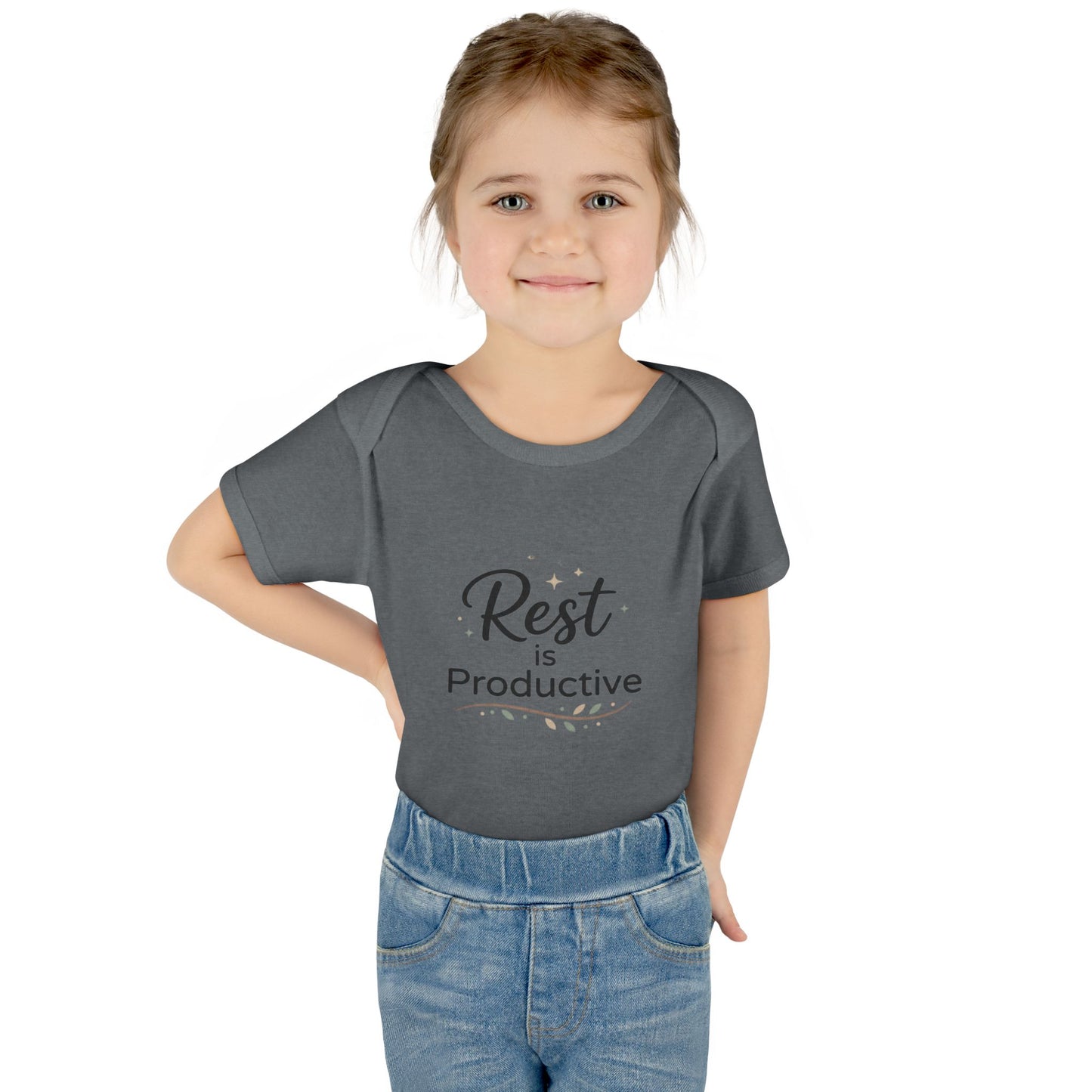 Baby-Body "Rest is Productive" – Baby-Strampler, niedliches, positives Geschenk für müde Babys