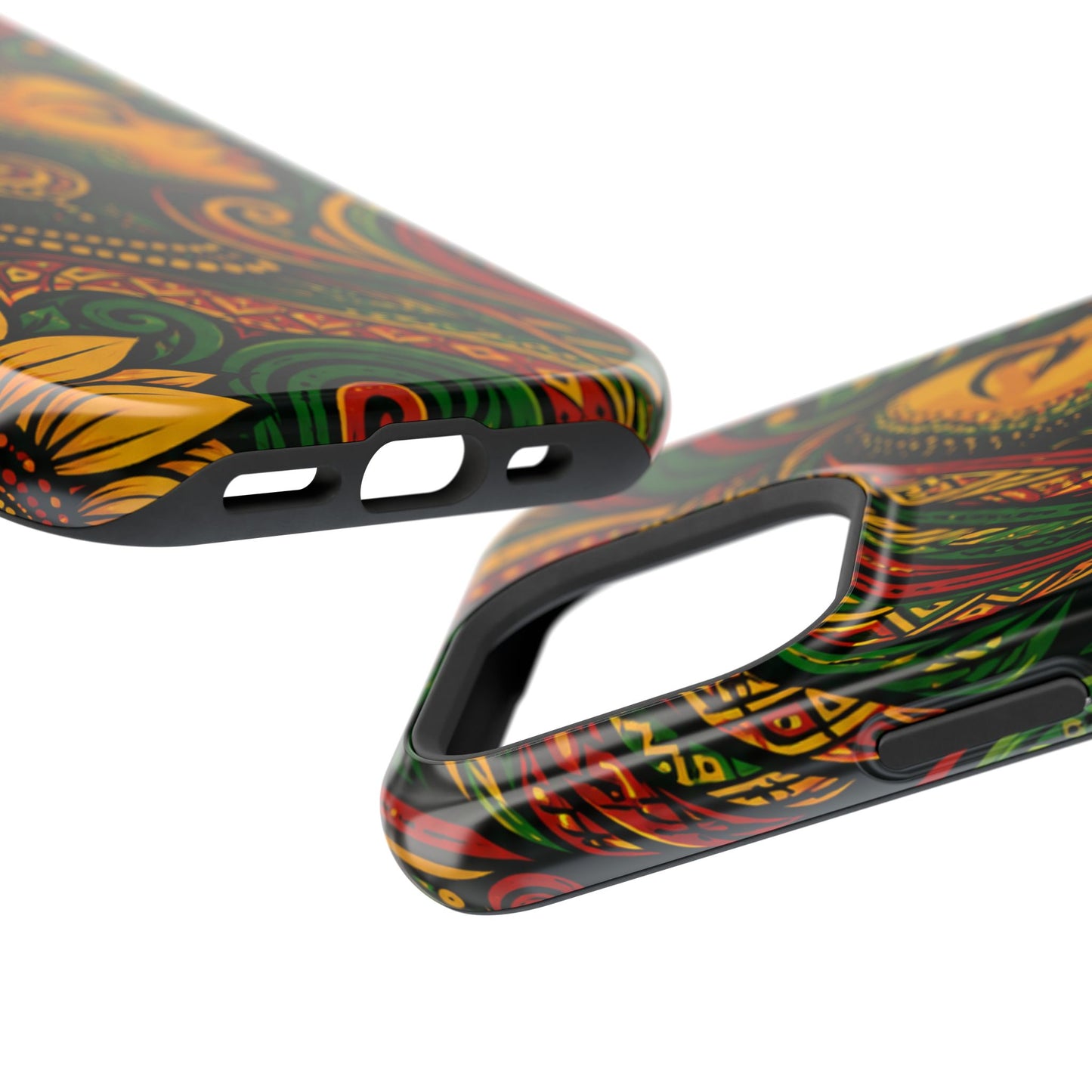 Afrocentric Rasta Woman Magnetic Impact-Resistant Phone Case