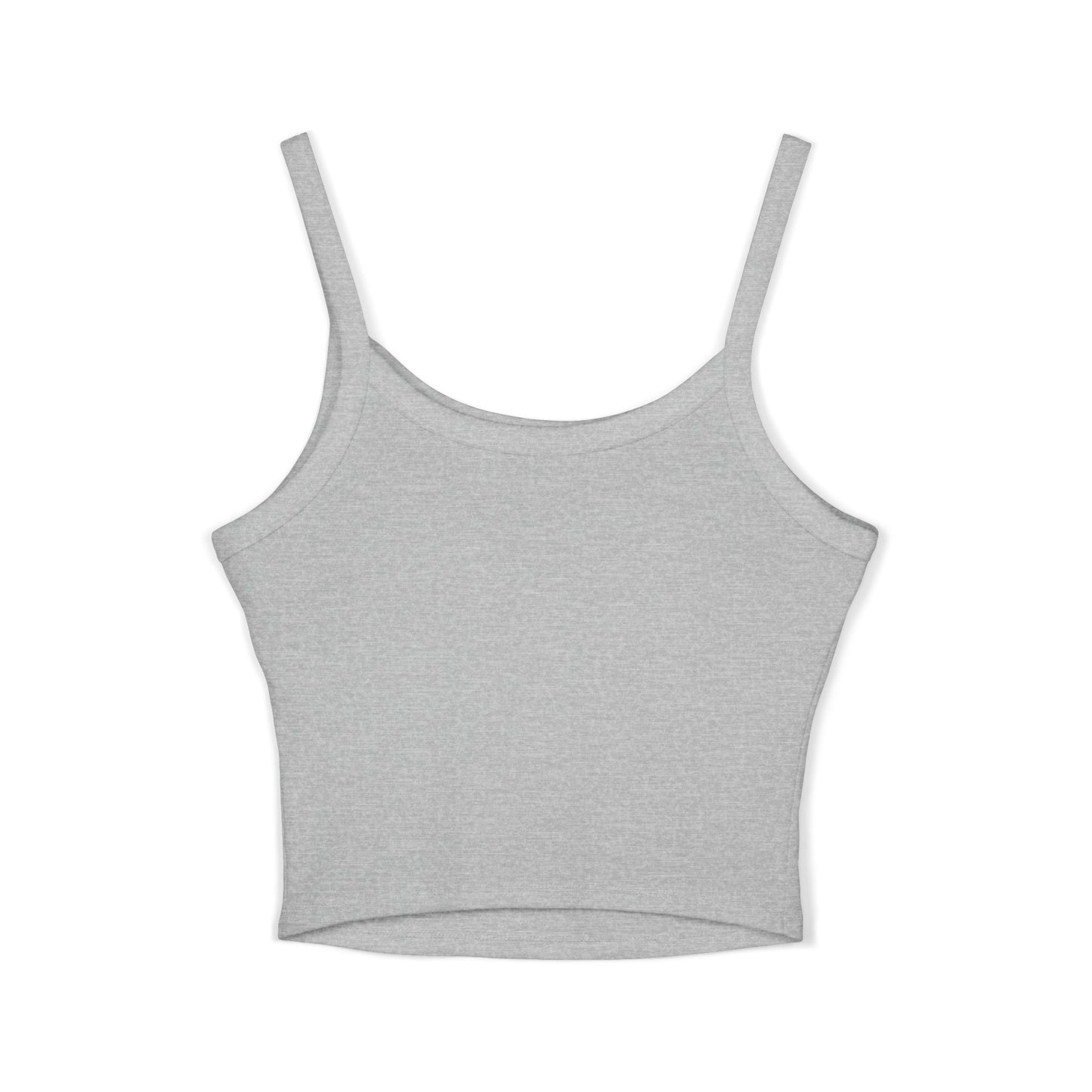 Tanktop „Weniger reden, mehr handeln“ für Damen mit Spaghettiträgern – Motivierende Activewear